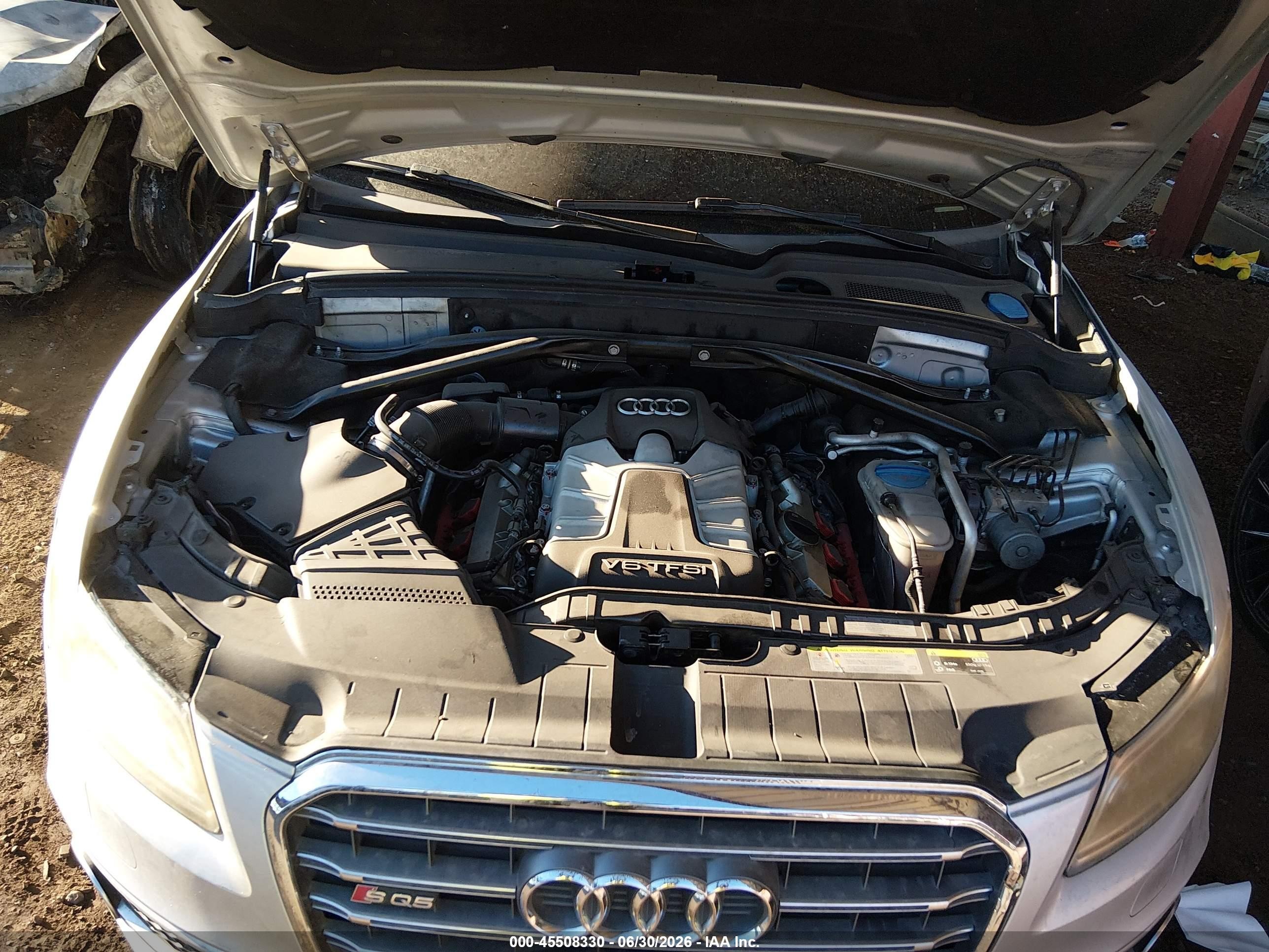 2014 Audi Sq5 3.0t Premium Plus Silver vin: WA1CGAFP7EA062946
