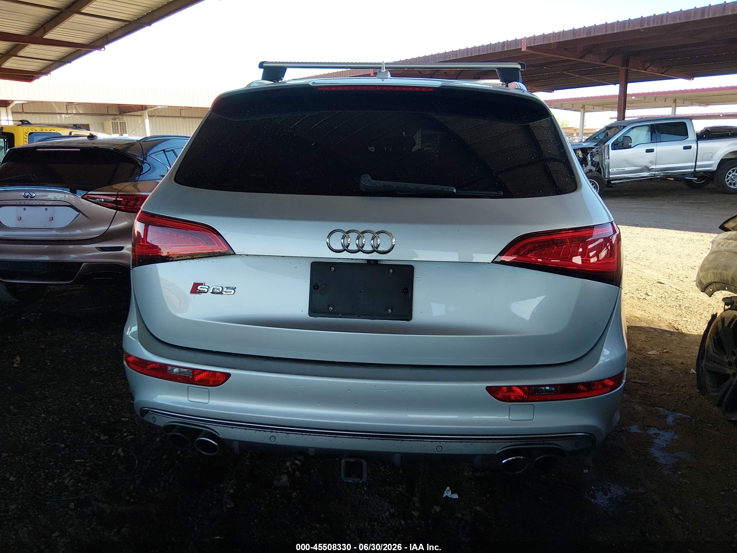 2014 Audi Sq5 3.0t Premium Plus Silver vin: WA1CGAFP7EA062946