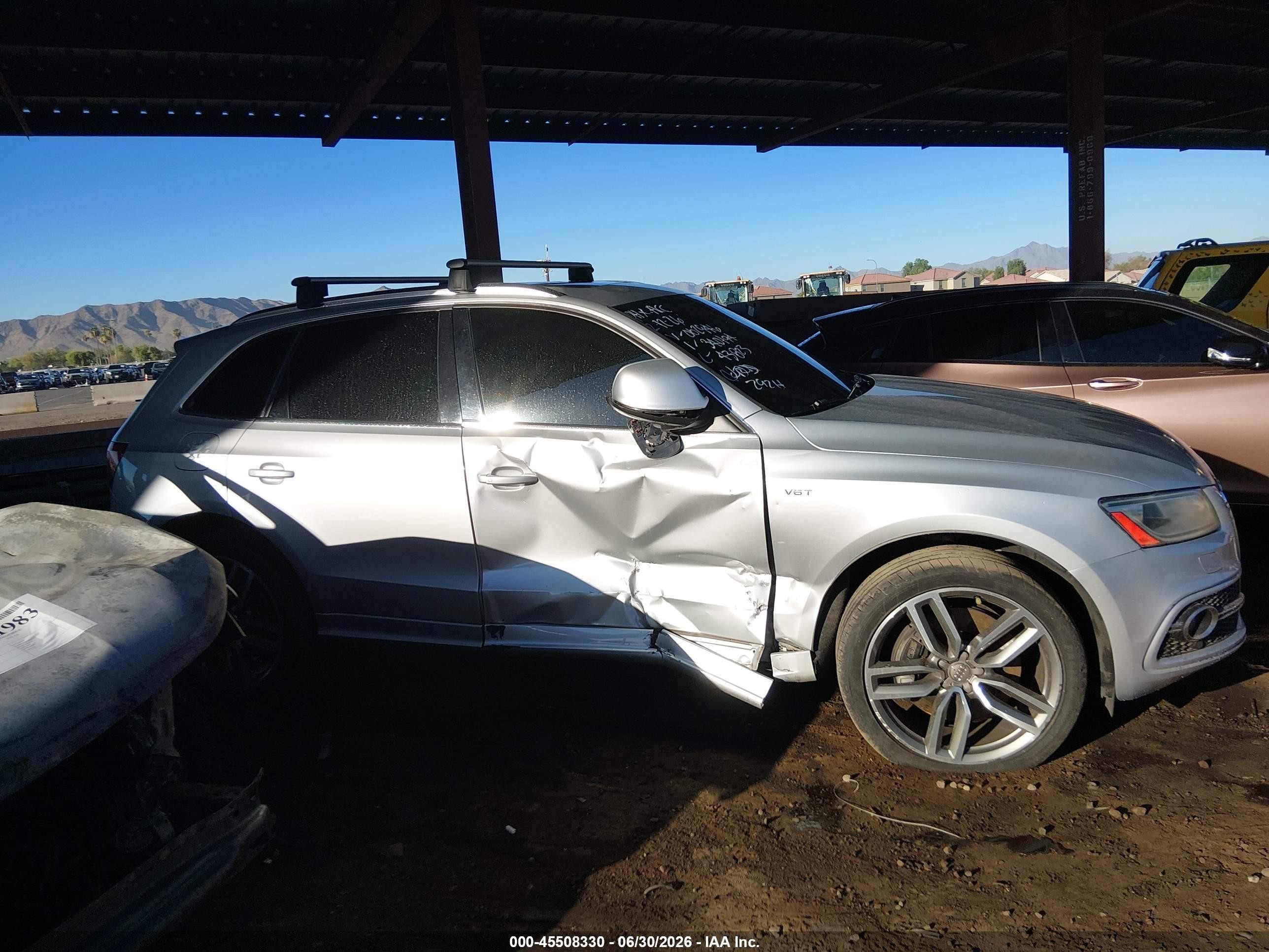 2014 Audi Sq5 3.0t Premium Plus Silver vin: WA1CGAFP7EA062946