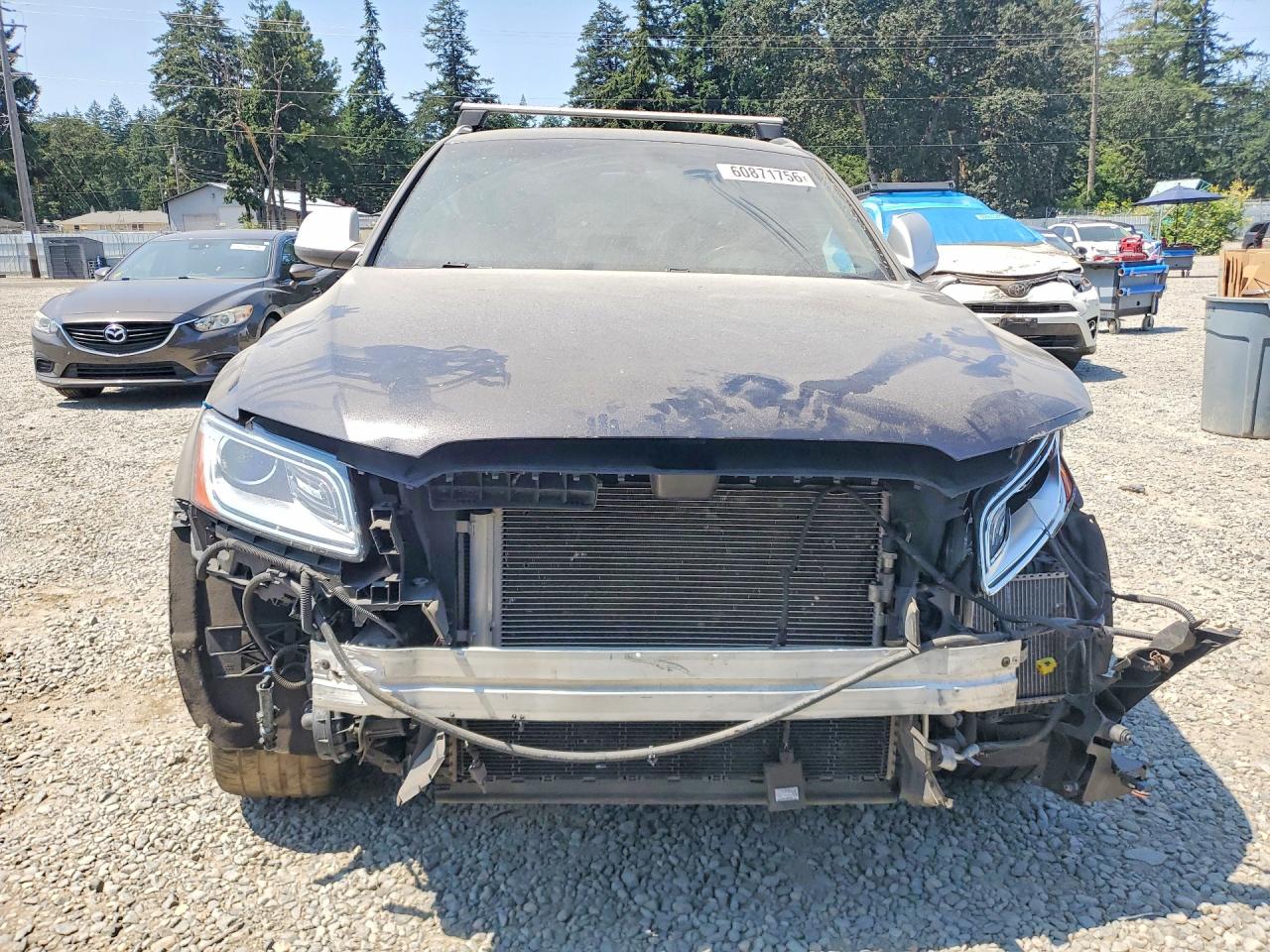 2014 Audi Sq5 Premium Plus Угольный vin: WA1CGAFP7EA101048