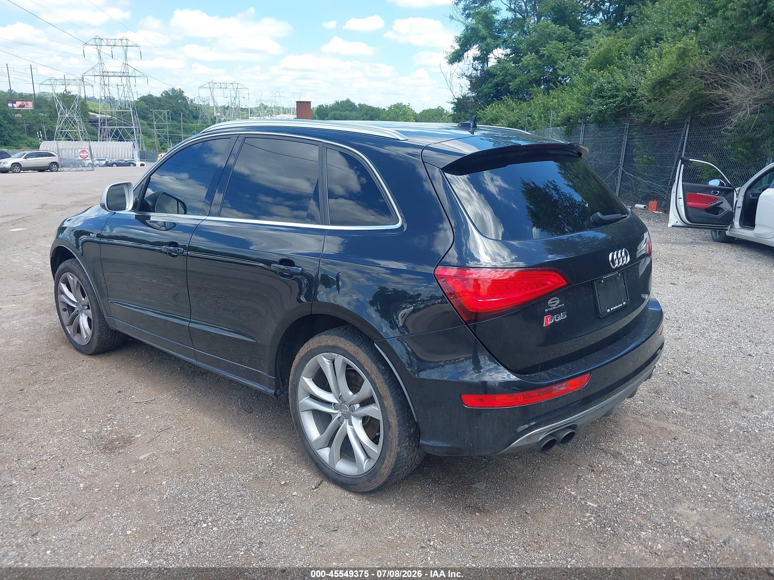 2014 Audi Sq5 3.0t Premium Plus Black vin: WA1CGAFP8EA021824