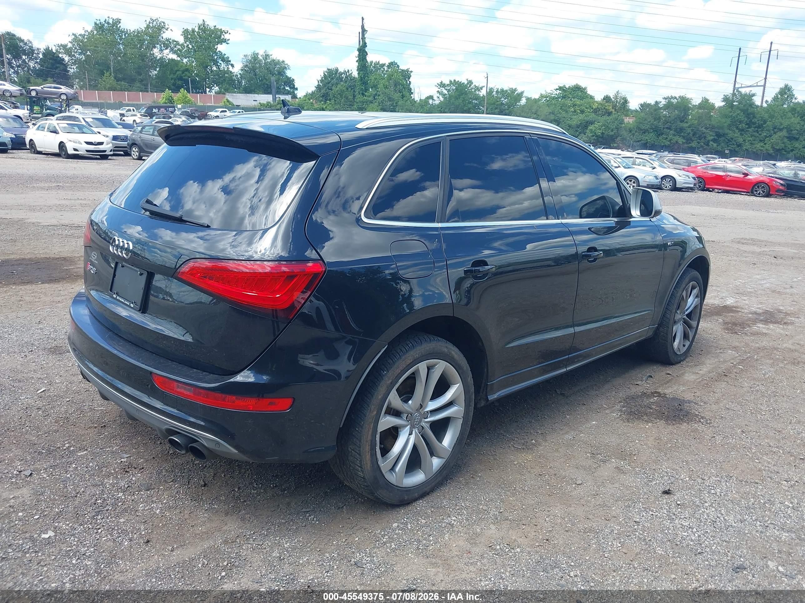 2014 Audi Sq5 3.0t Premium Plus Black vin: WA1CGAFP8EA021824