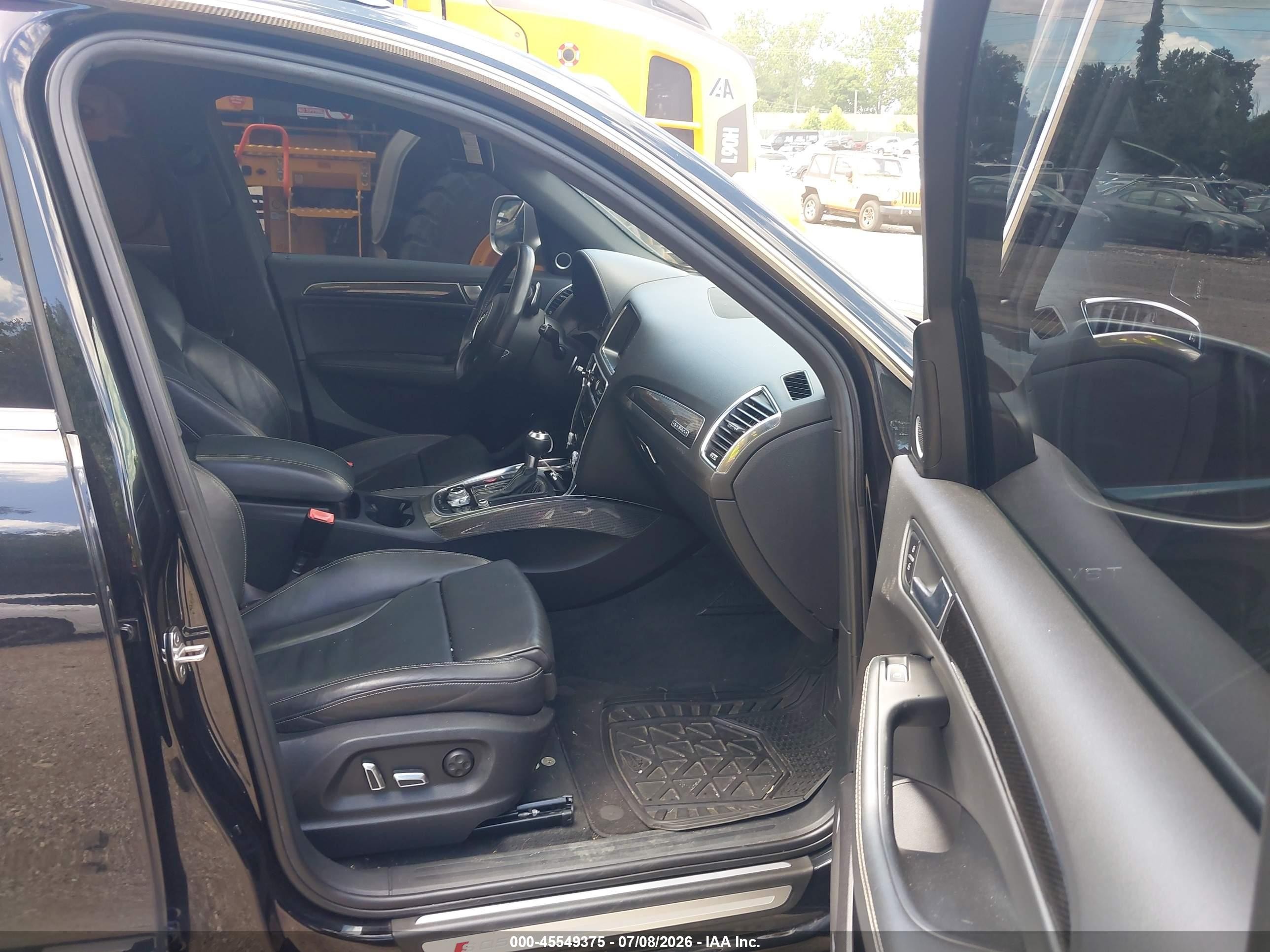 2014 Audi Sq5 3.0t Premium Plus Black vin: WA1CGAFP8EA021824