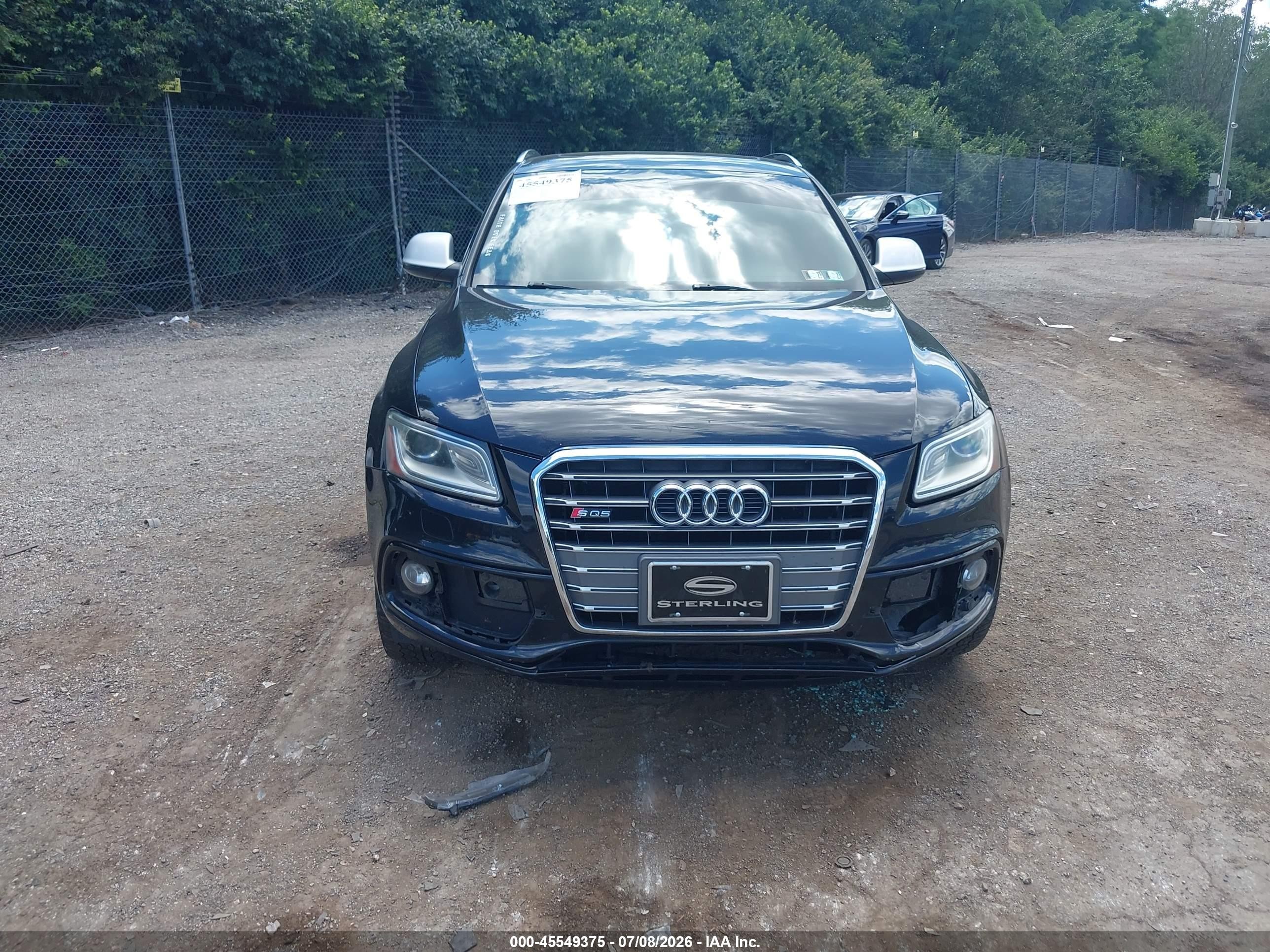 2014 Audi Sq5 3.0t Premium Plus Black vin: WA1CGAFP8EA021824