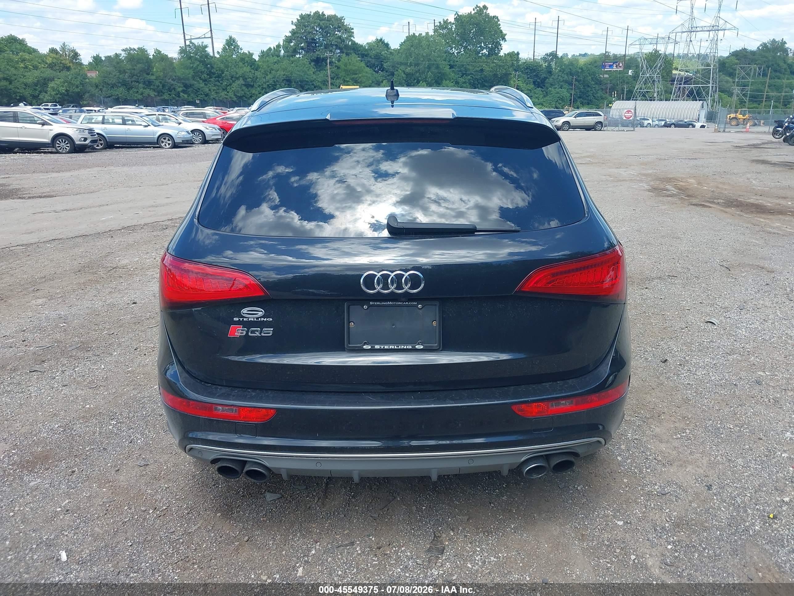2014 Audi Sq5 3.0t Premium Plus Black vin: WA1CGAFP8EA021824