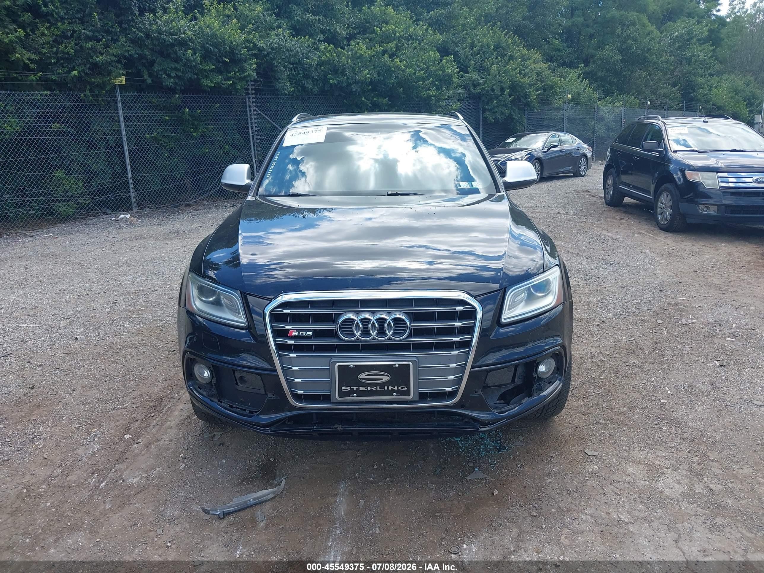 2014 Audi Sq5 3.0t Premium Plus Black vin: WA1CGAFP8EA021824