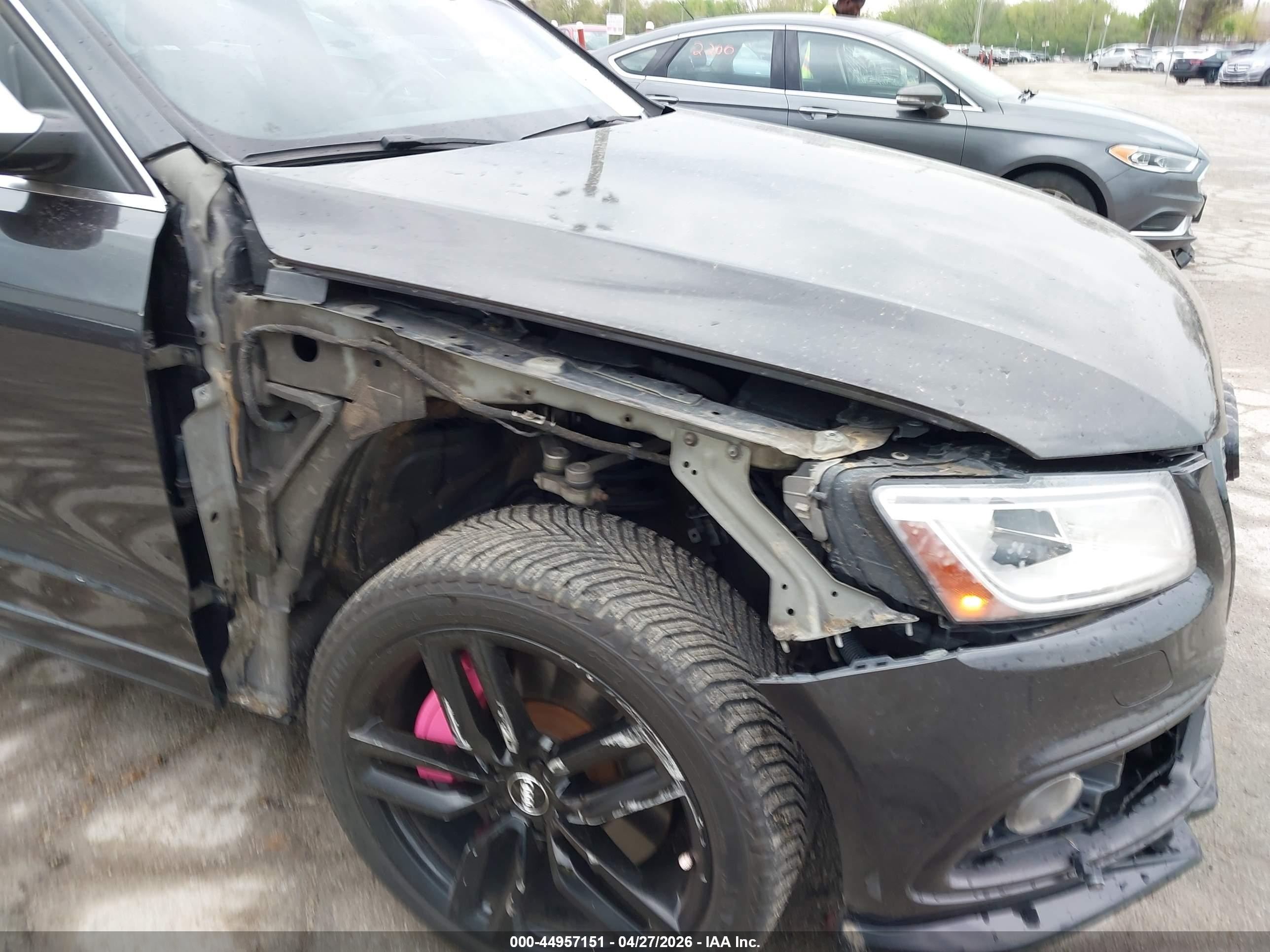 2014 Audi Sq5 3.0t Premium Plus Black vin: WA1CGAFP8EA107148