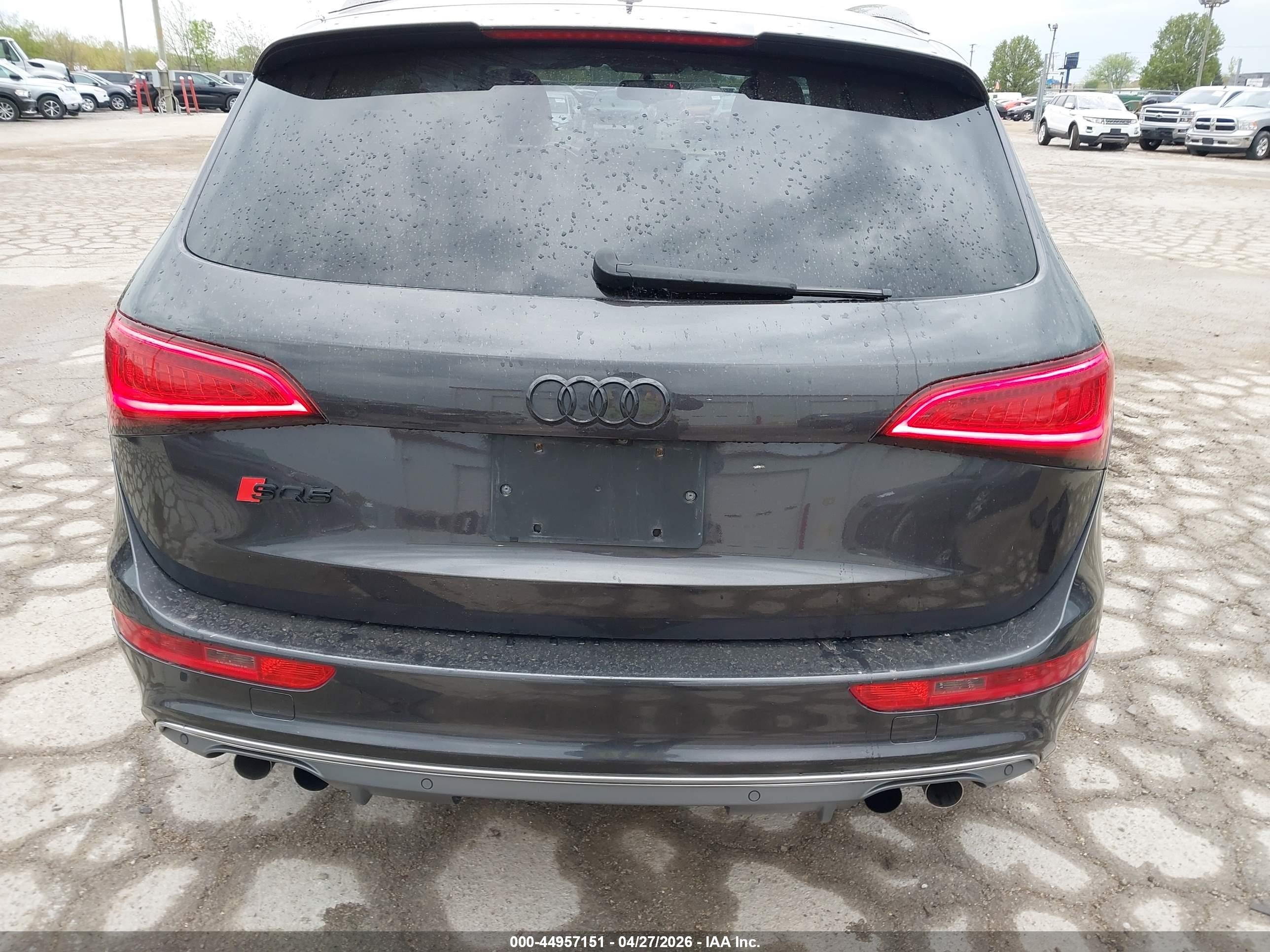 2014 Audi Sq5 3.0t Premium Plus Black vin: WA1CGAFP8EA107148