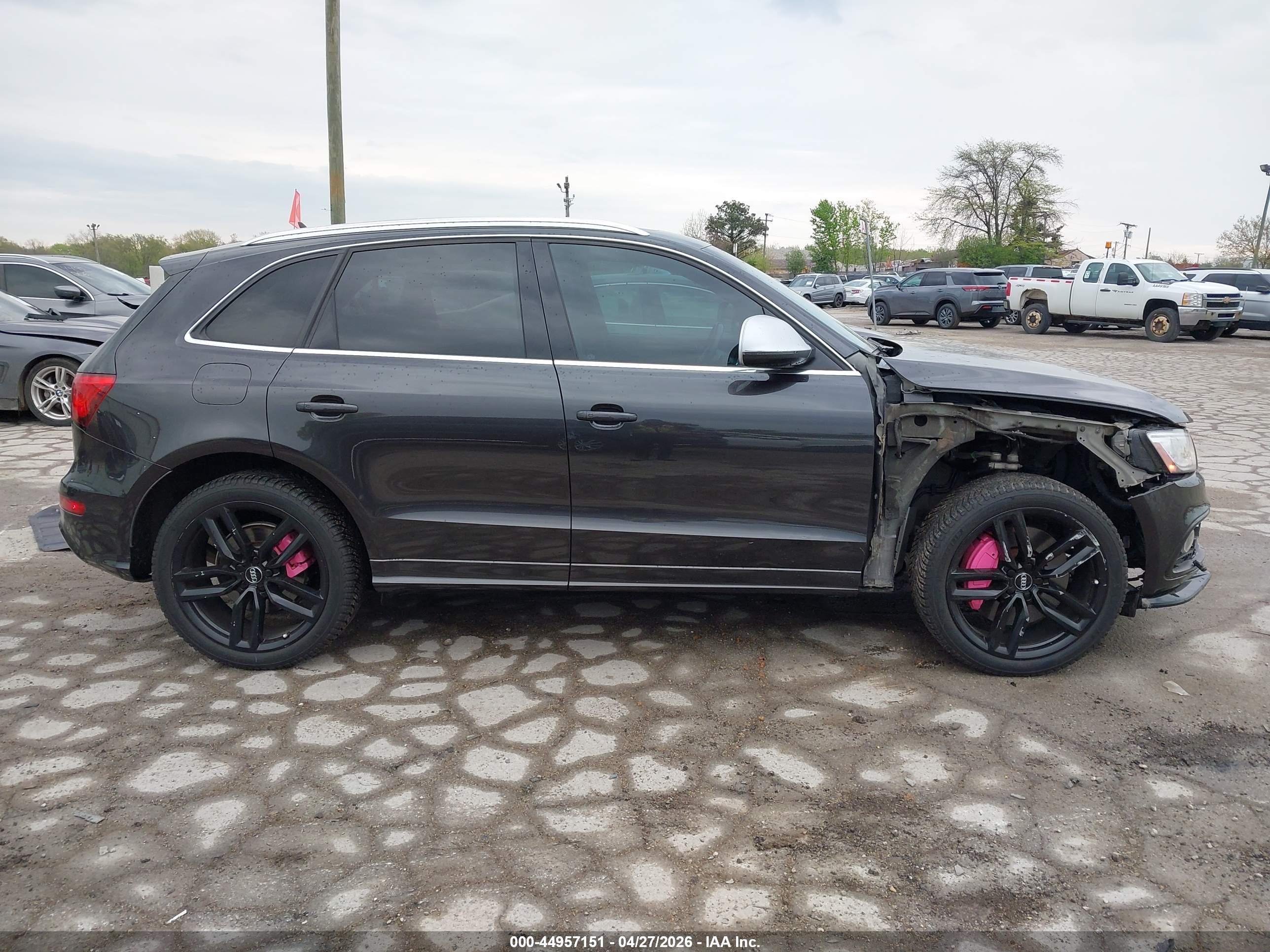 2014 Audi Sq5 3.0t Premium Plus Black vin: WA1CGAFP8EA107148