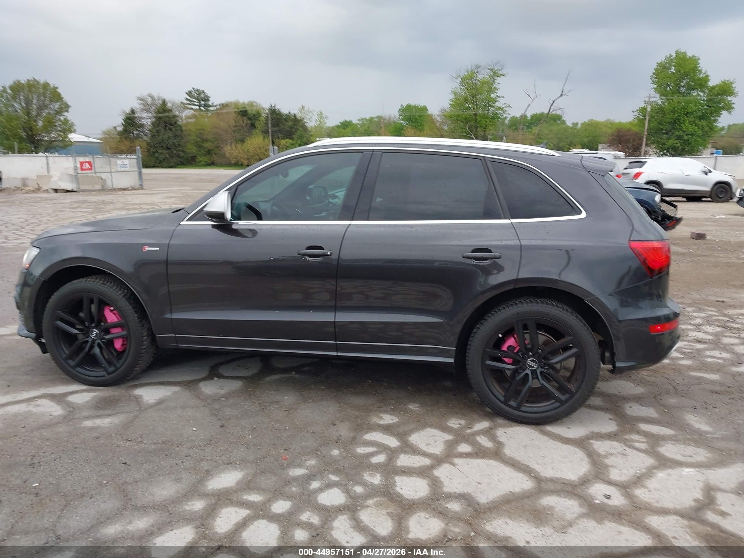2014 Audi Sq5 3.0t Premium Plus Black vin: WA1CGAFP8EA107148