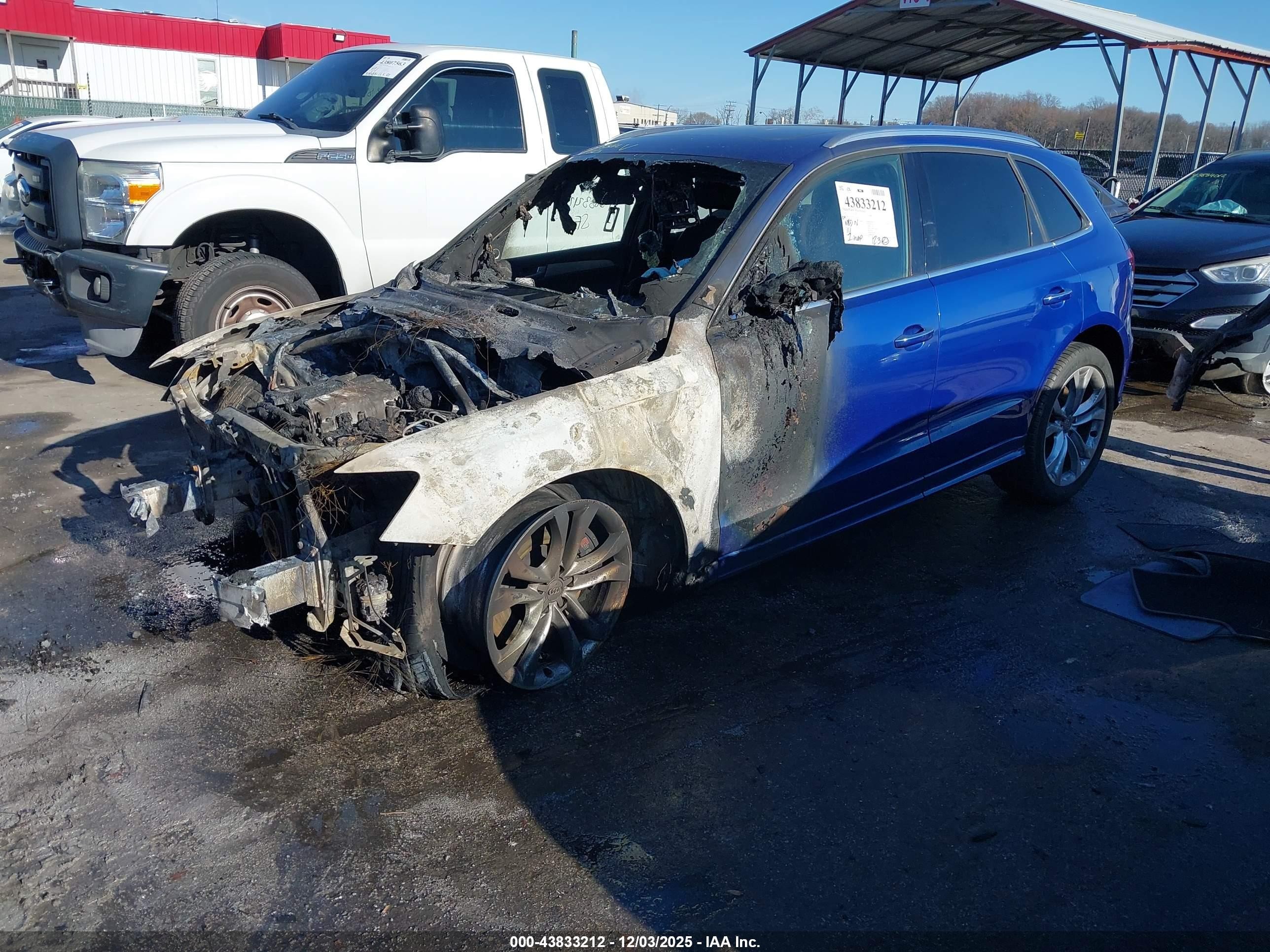 2015 Audi Sq5 3.0t Premium Plus Blue vin: WA1CGAFP8FA114019