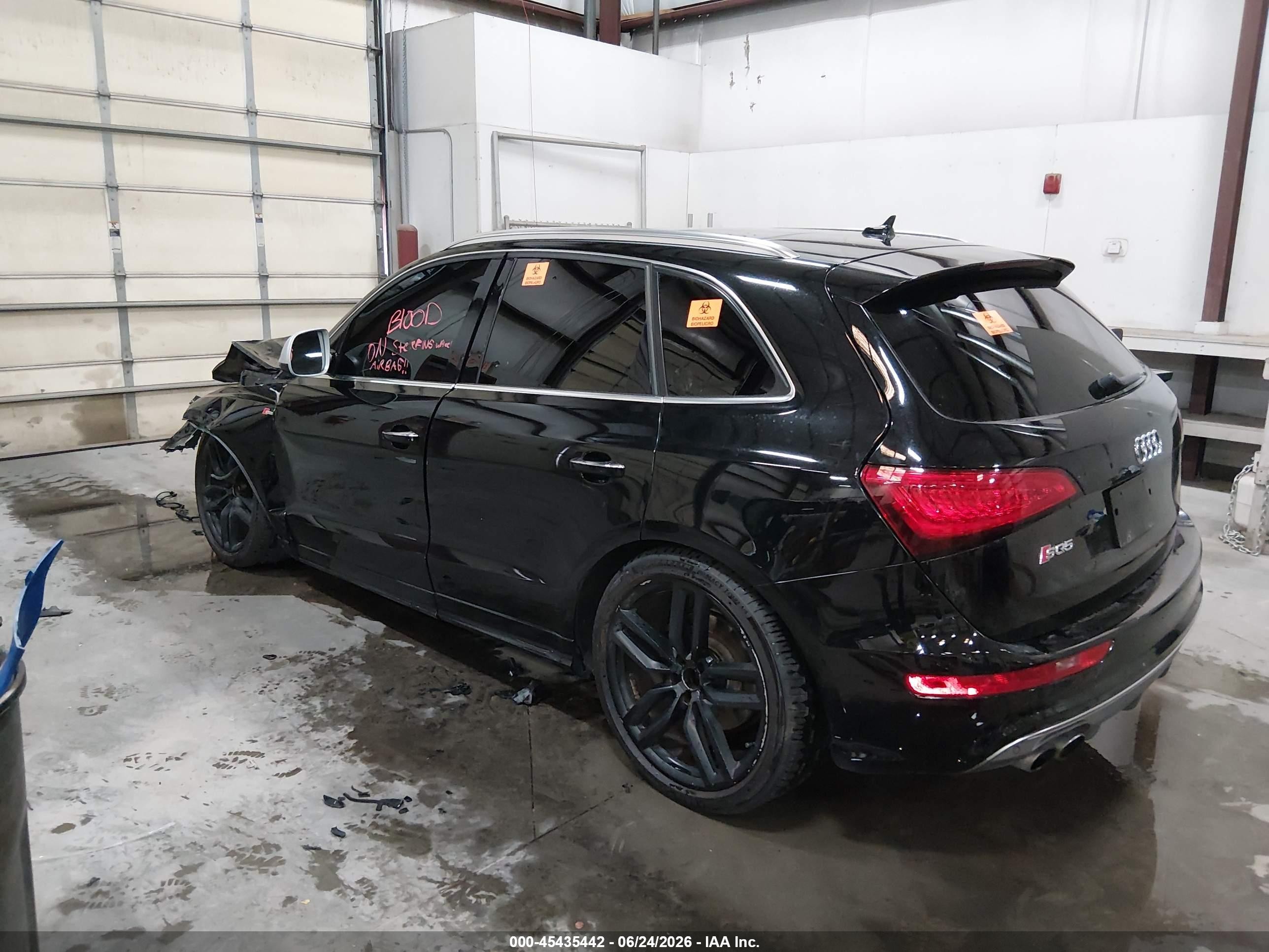 2015 Audi Sq5 3.0t Premium Plus Black vin: WA1CGAFP8FA126199