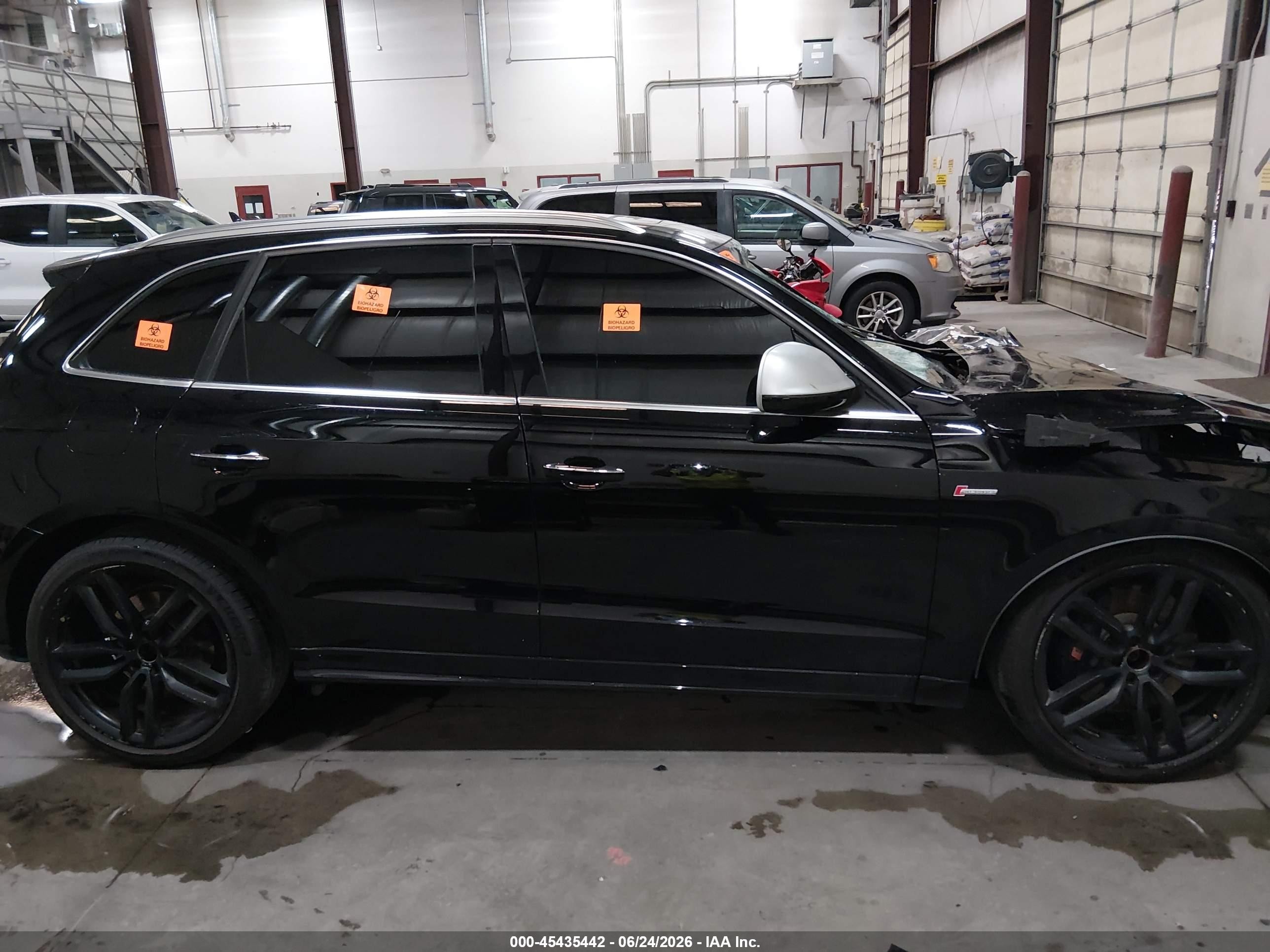 2015 Audi Sq5 3.0t Premium Plus Black vin: WA1CGAFP8FA126199