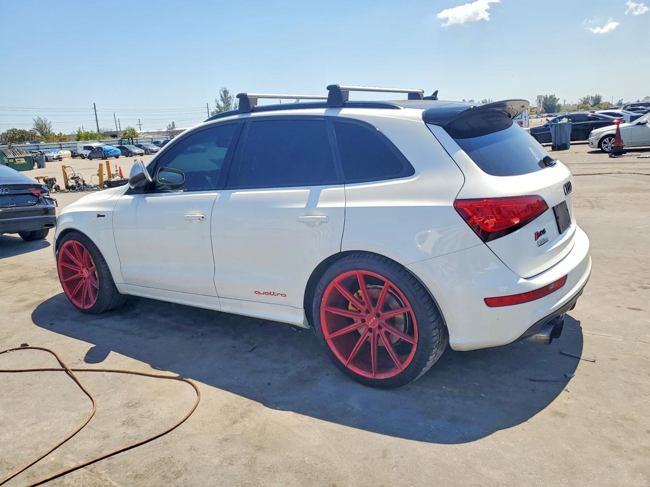 2014 Audi Sq5 Premium Plus White vin: WA1CGAFP9EA129613