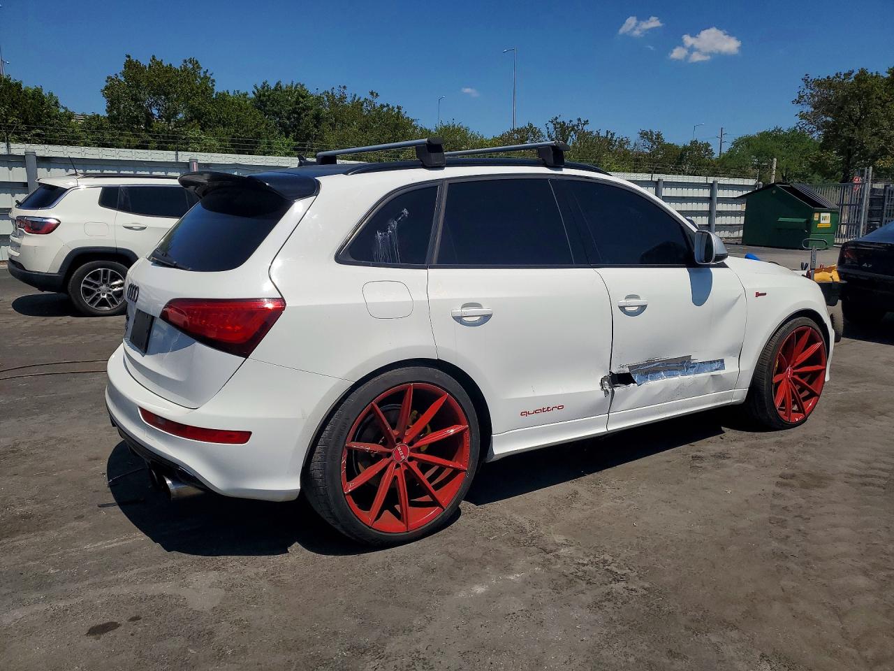 2014 Audi Sq5 Premium Plus White vin: WA1CGAFP9EA129613