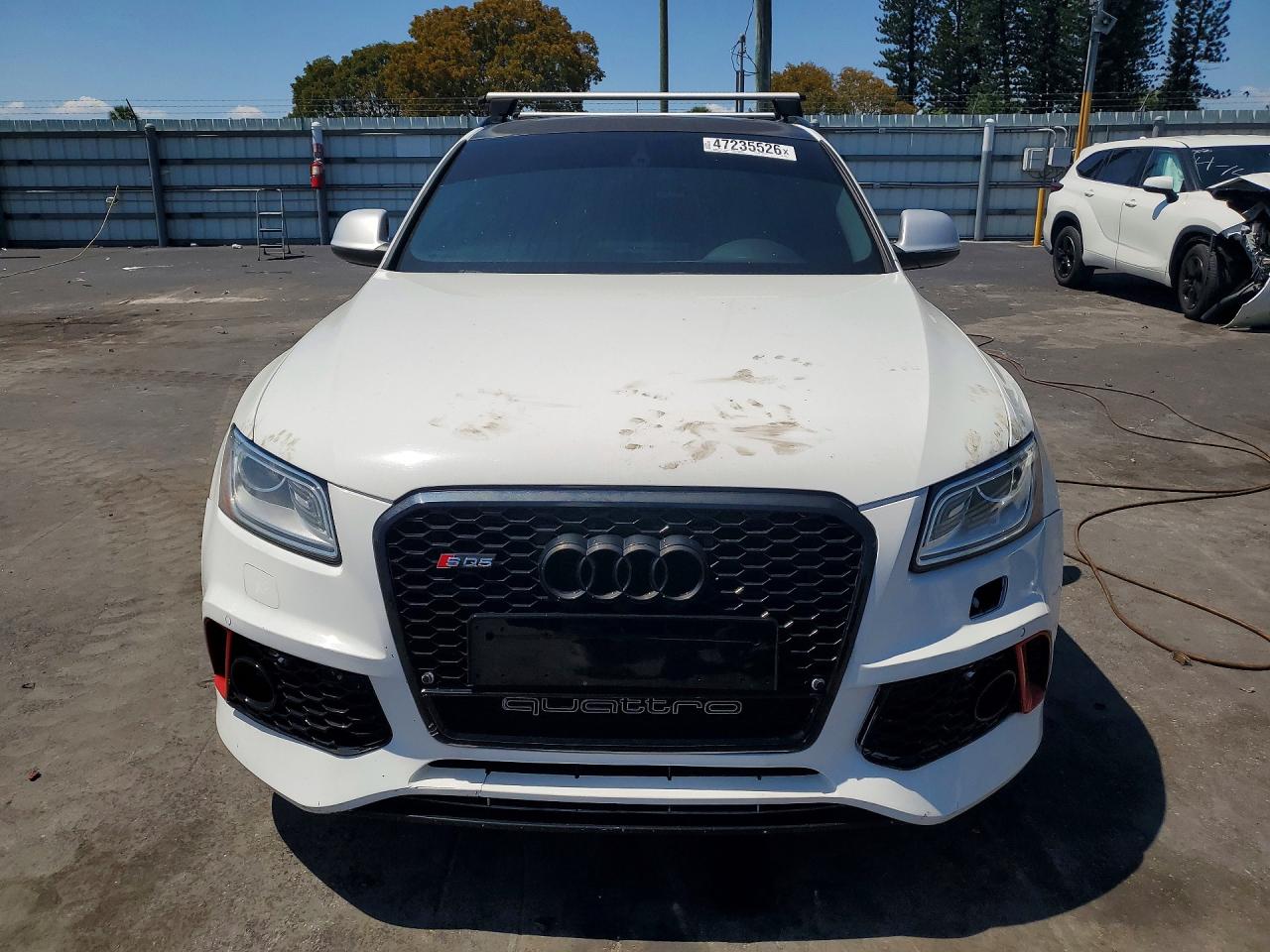 2014 Audi Sq5 Premium Plus White vin: WA1CGAFP9EA129613