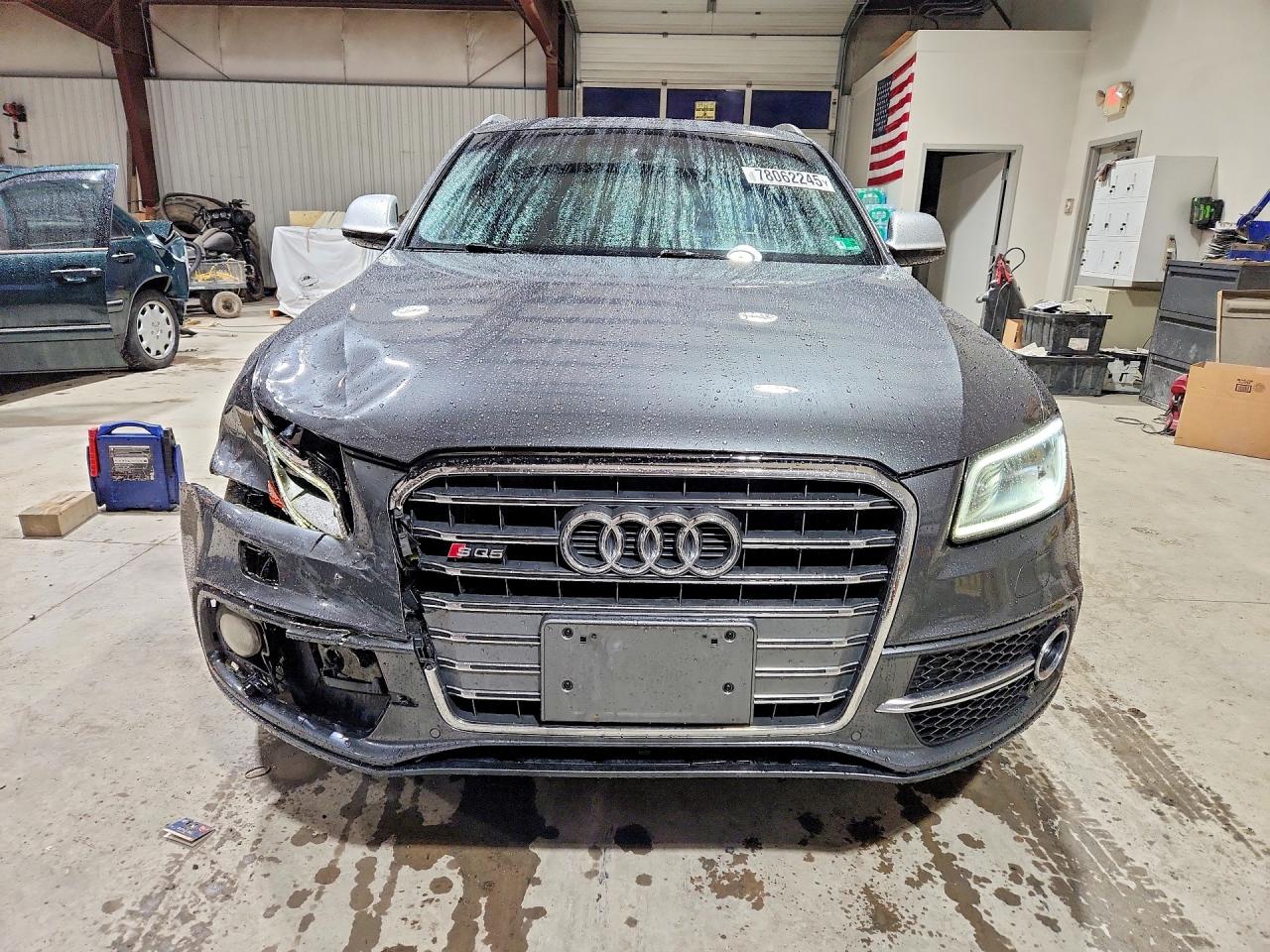 2015 Audi Sq5 Gray vin: WA1CGAFP9FA077966