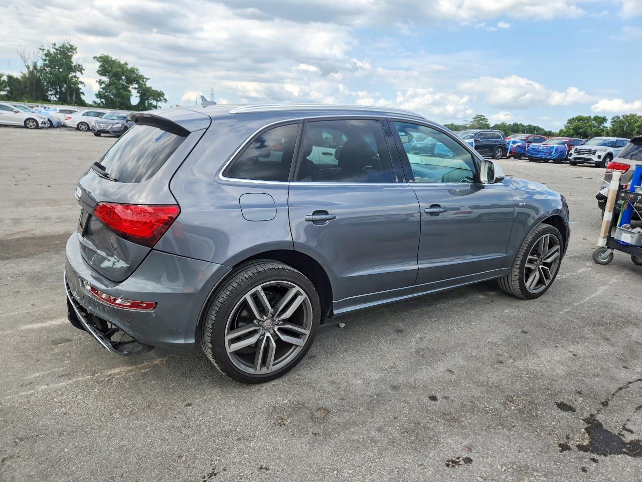 2014 Audi Sq5 Premium Plus Gray vin: WA1CGAFPXEA046658
