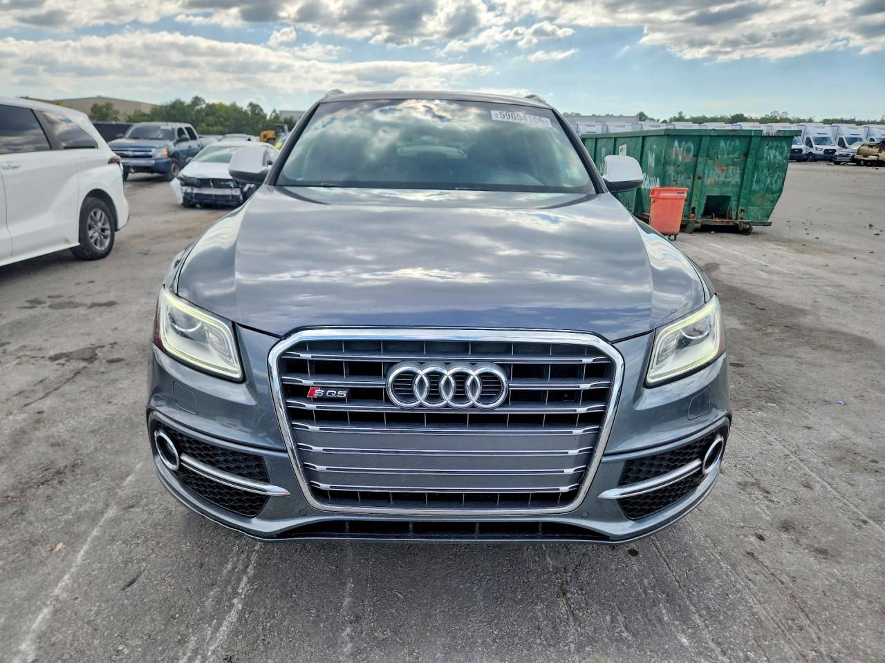 2014 Audi Sq5 Premium Plus Gray vin: WA1CGAFPXEA046658