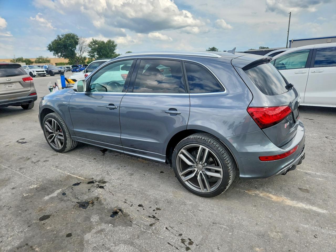 2014 Audi Sq5 Premium Plus Gray vin: WA1CGAFPXEA046658