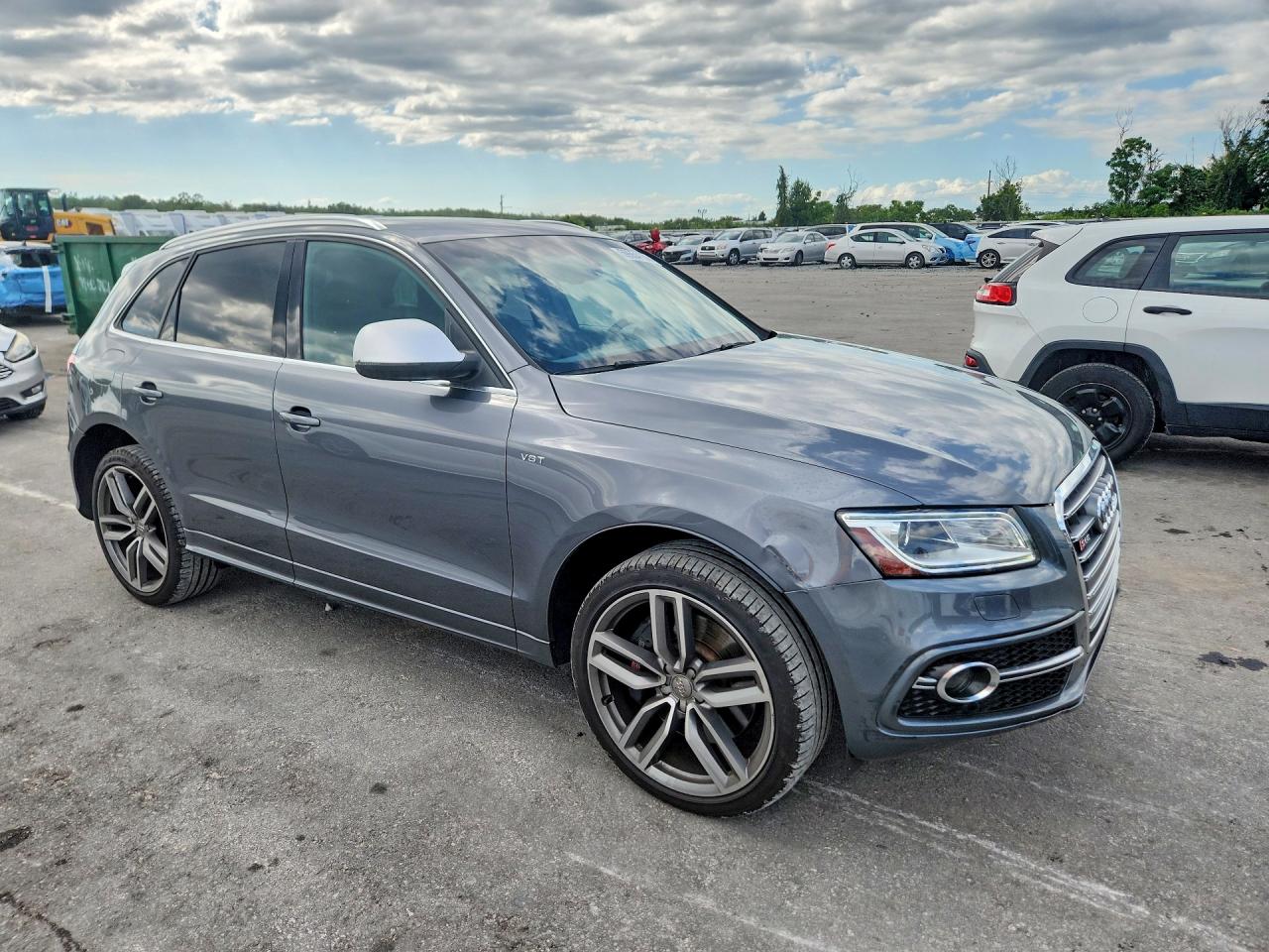 2014 Audi Sq5 Premium Plus Gray vin: WA1CGAFPXEA046658