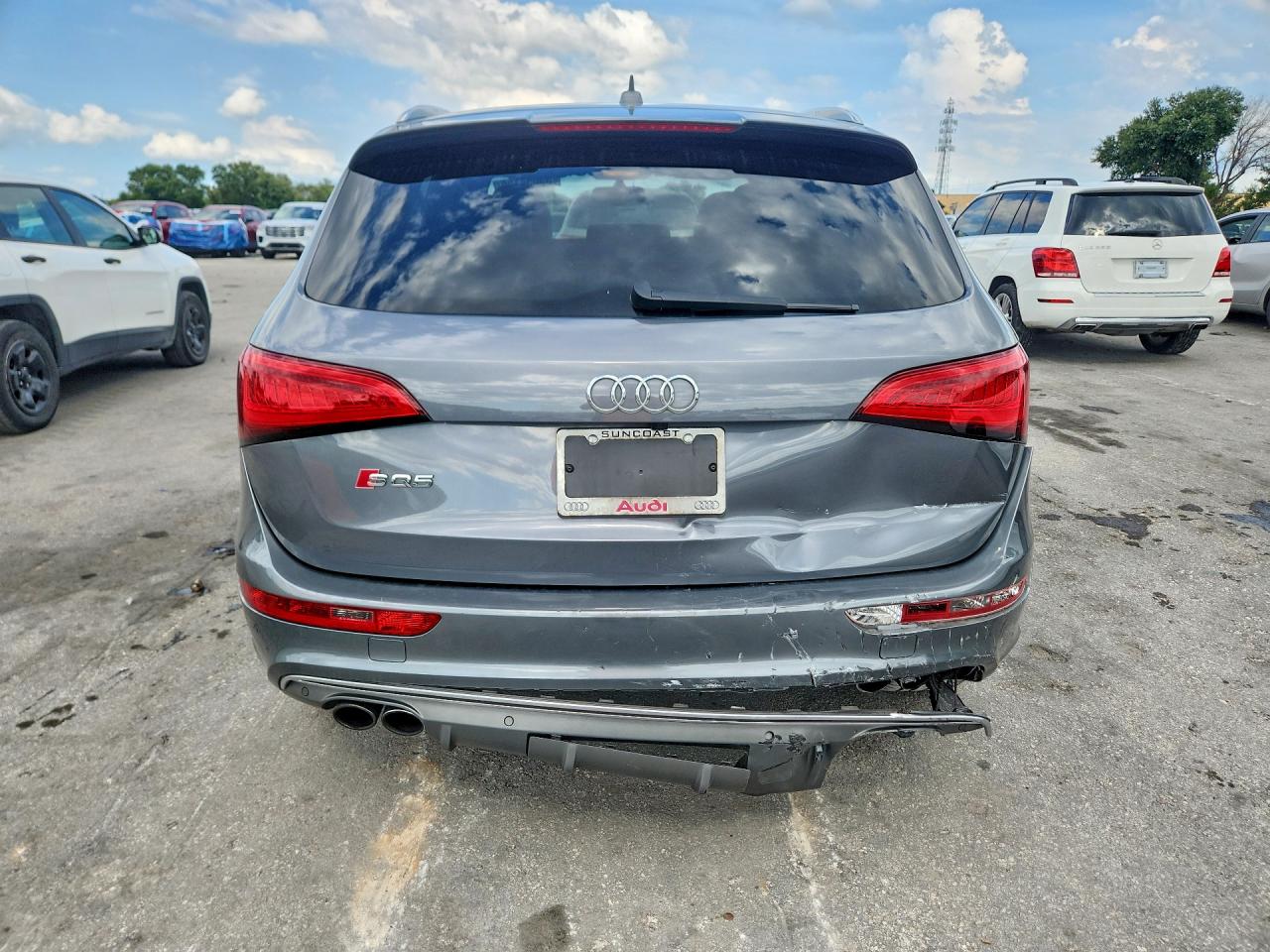 2014 Audi Sq5 Premium Plus Gray vin: WA1CGAFPXEA046658