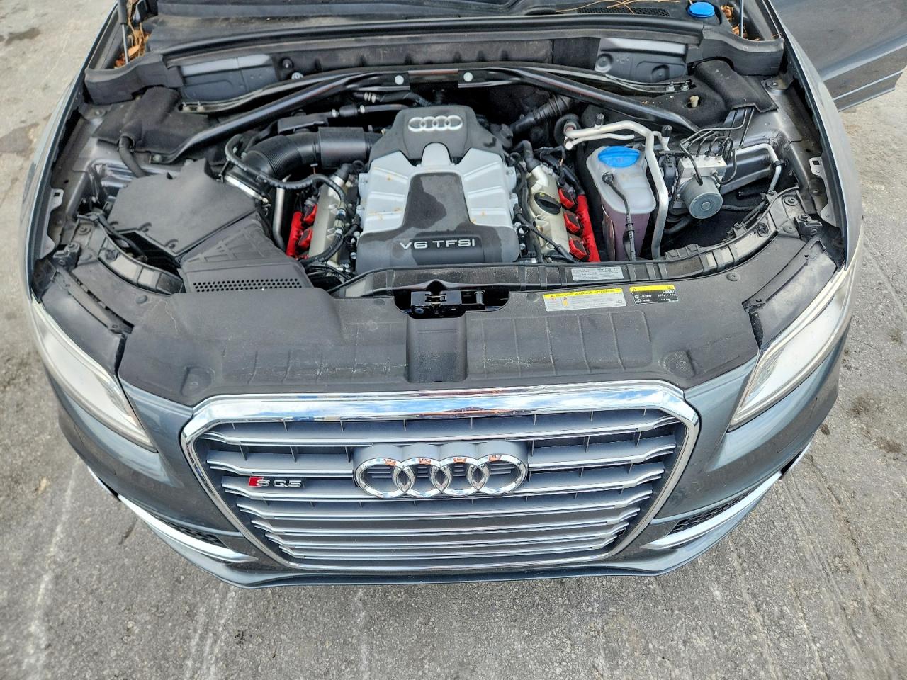 2014 Audi Sq5 Premium Plus Gray vin: WA1CGAFPXEA046658