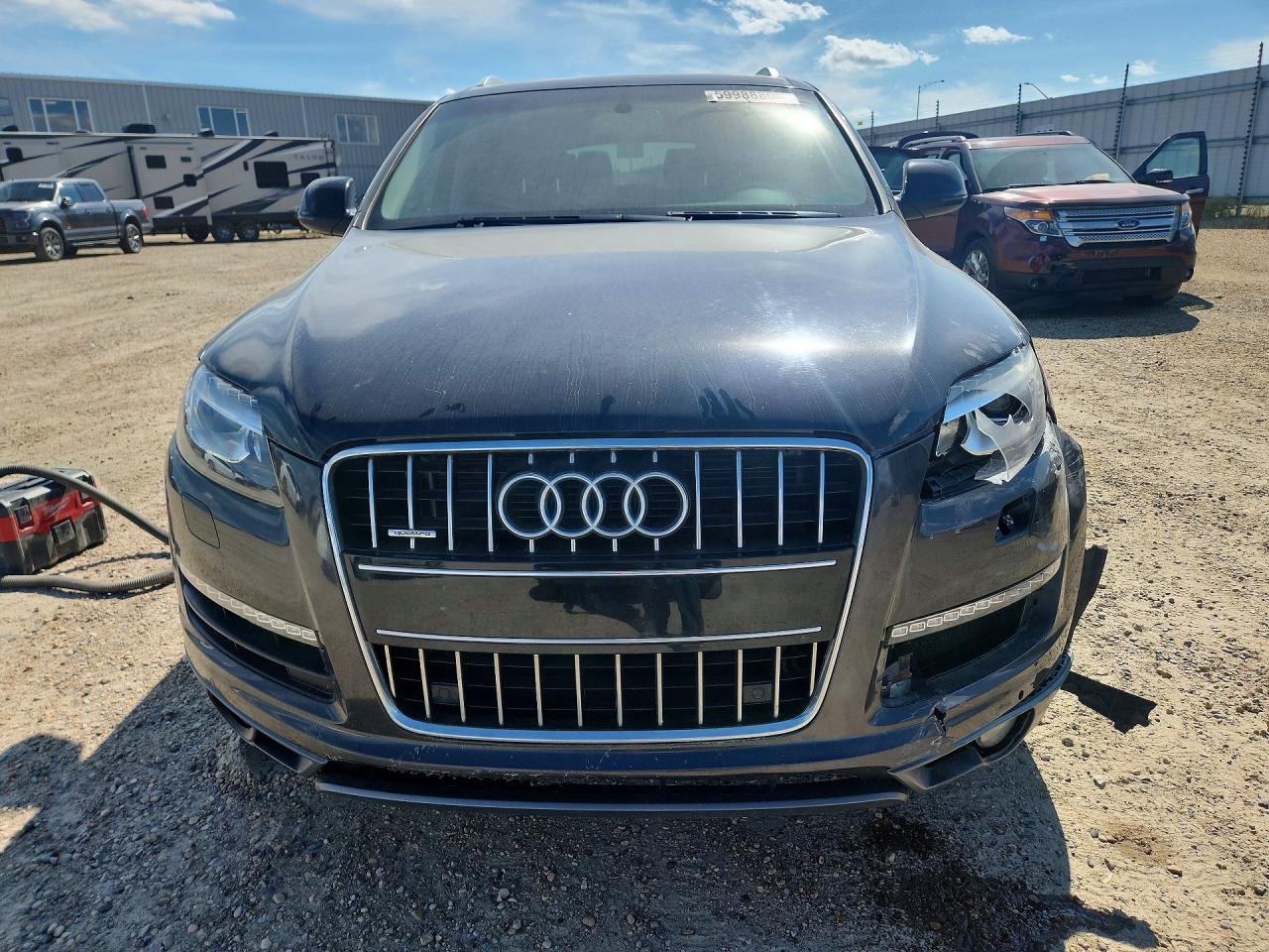 2013 Audi Q7 Premium Черный vin: WA1CGCFE4DD011329