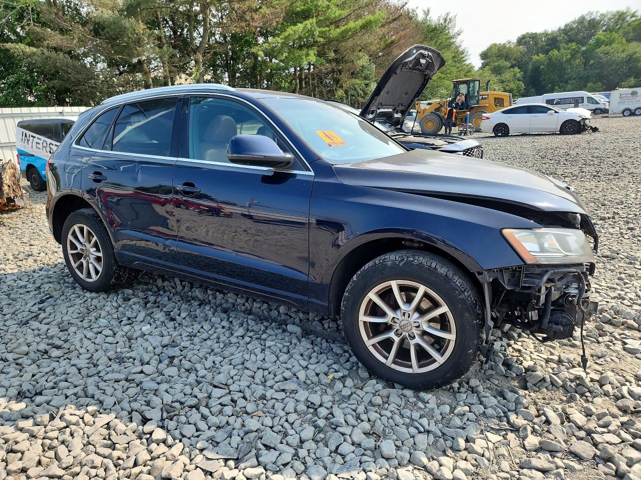 2010 Audi Q5 Premium Синий vin: WA1CKAFP6AA048450