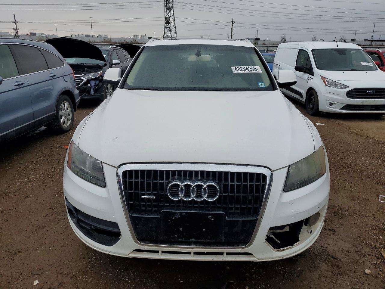 2010 Audi Q5 Premium White vin: WA1CKAFPXAA077188