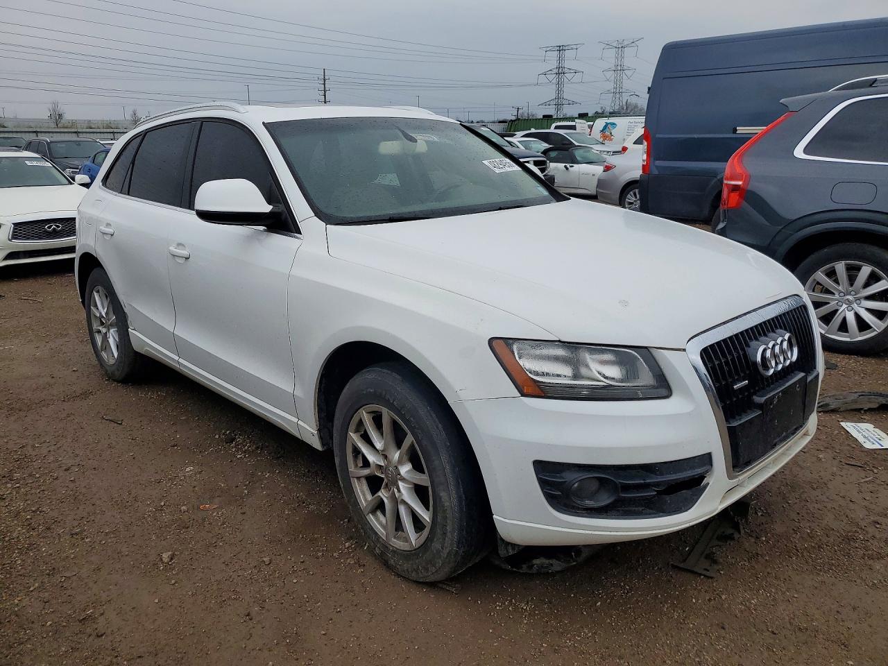 2010 Audi Q5 Premium White vin: WA1CKAFPXAA077188