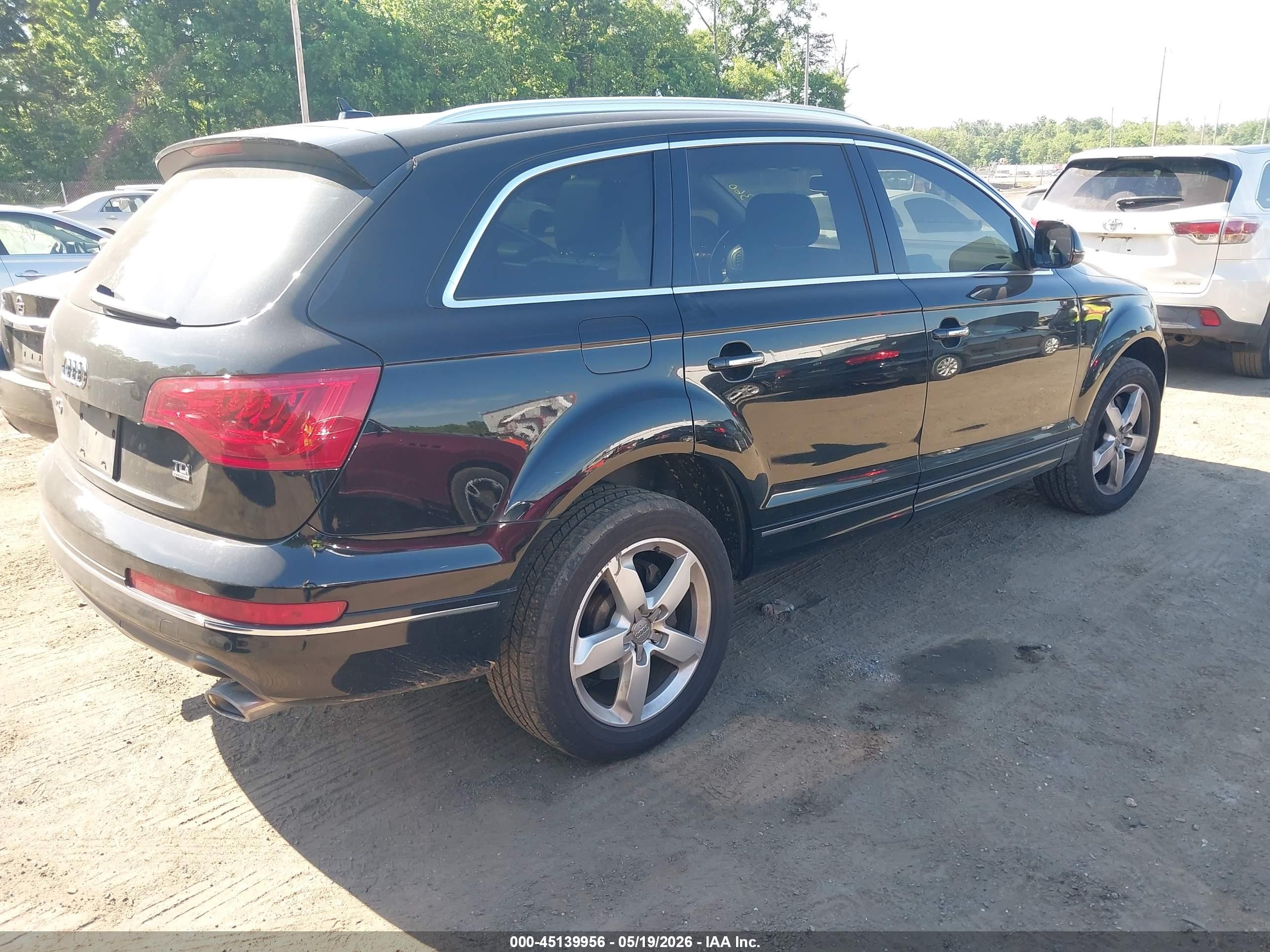 2015 Audi Q7 3.0 Tdi Premium Black vin: WA1CMAFE8FD017411