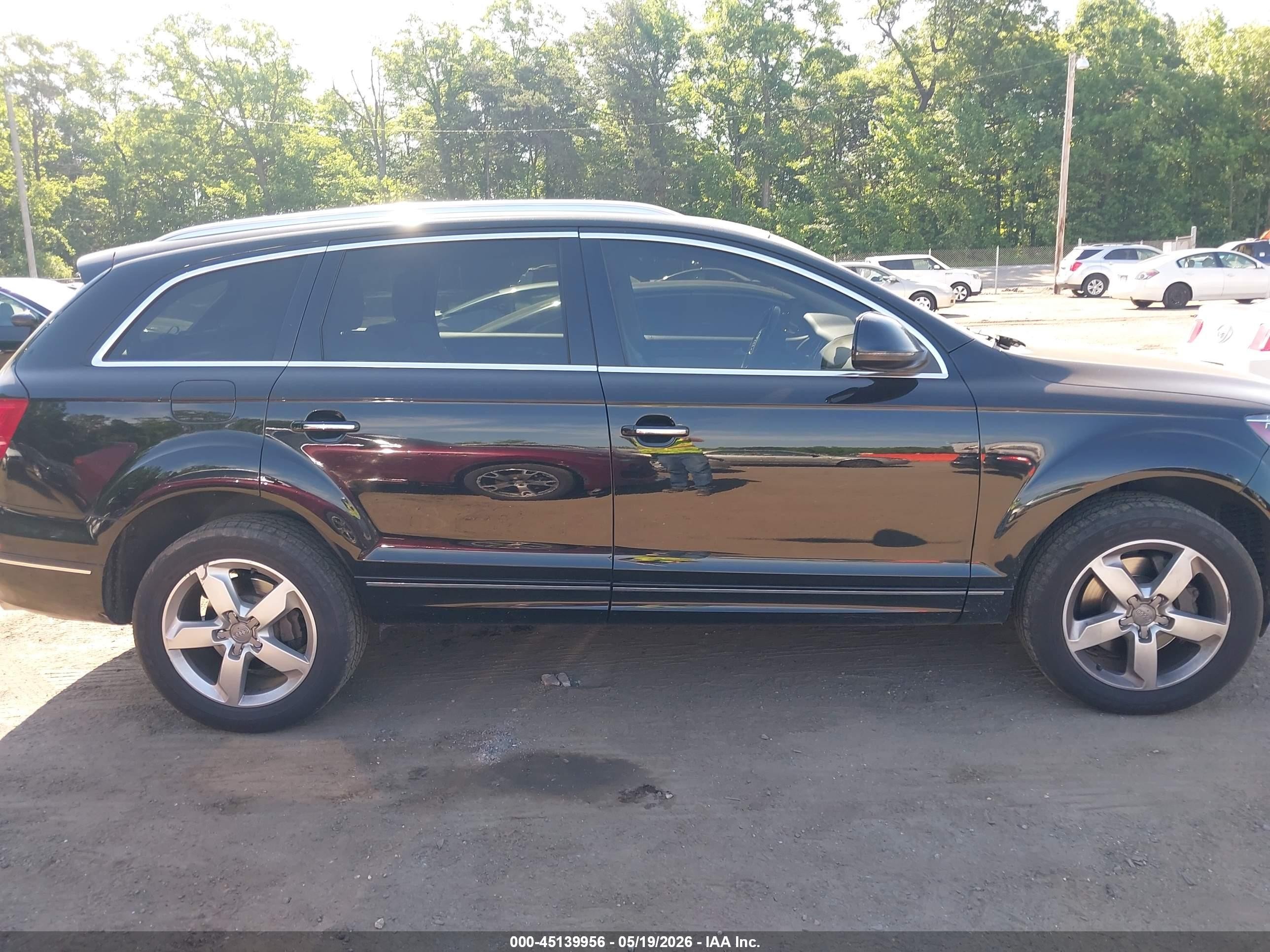 2015 Audi Q7 3.0 Tdi Premium Black vin: WA1CMAFE8FD017411