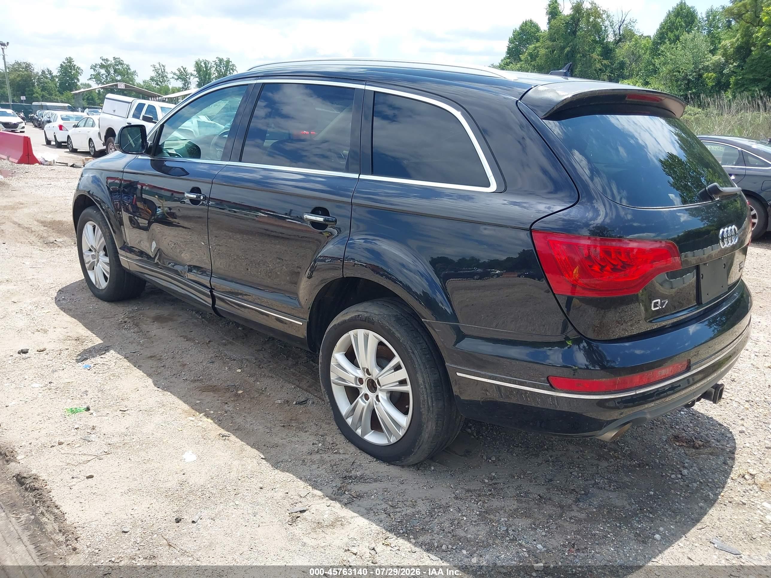2010 Audi Q7 3.0 Tdi Premium Black vin: WA1CMAFE9AD001002