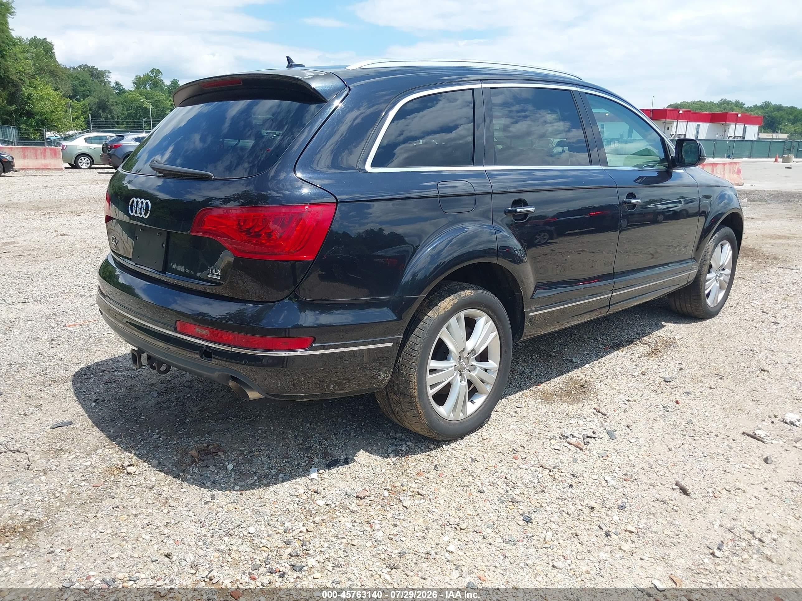2010 Audi Q7 3.0 Tdi Premium Black vin: WA1CMAFE9AD001002