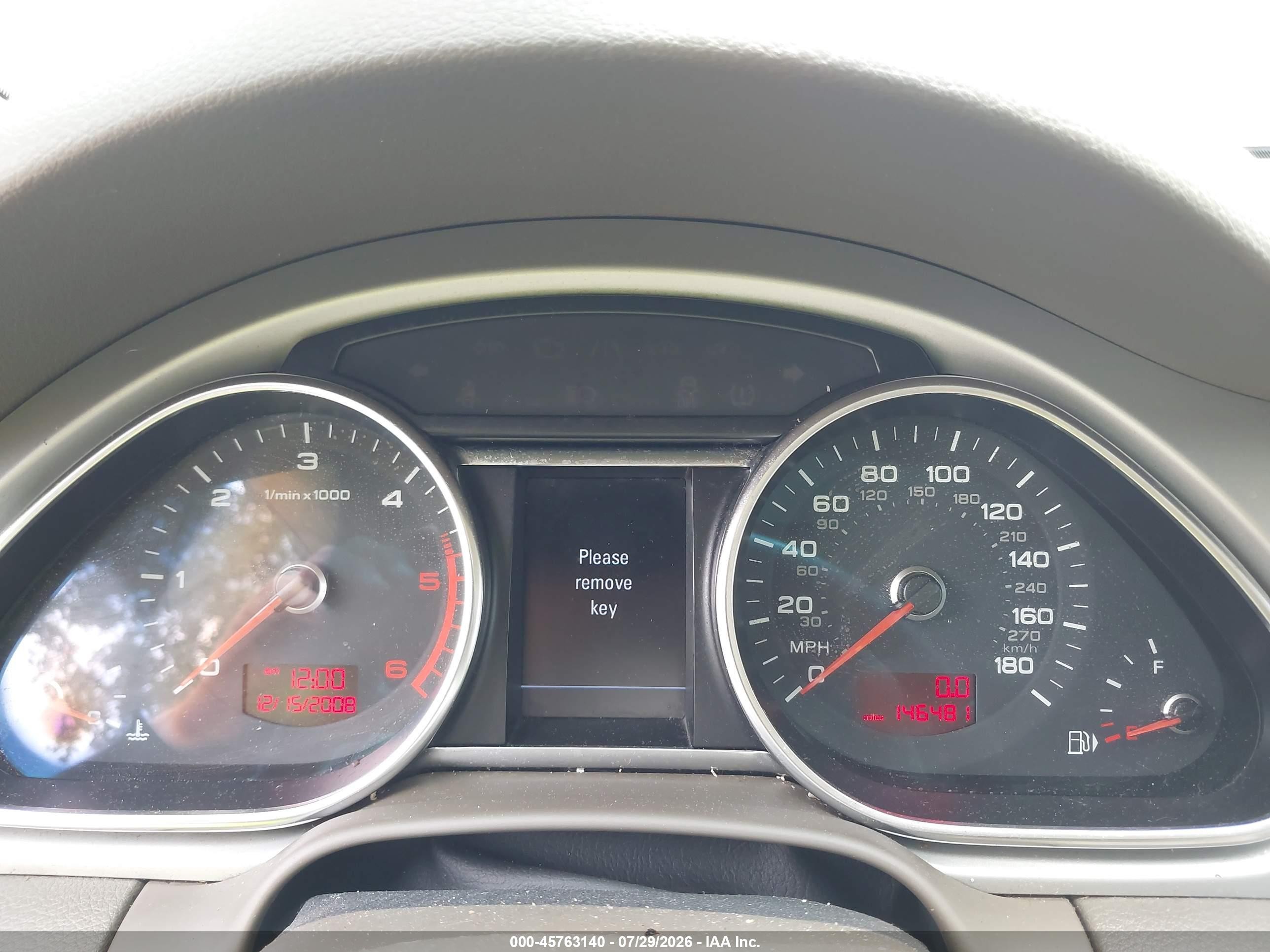 2010 Audi Q7 3.0 Tdi Premium Black vin: WA1CMAFE9AD001002