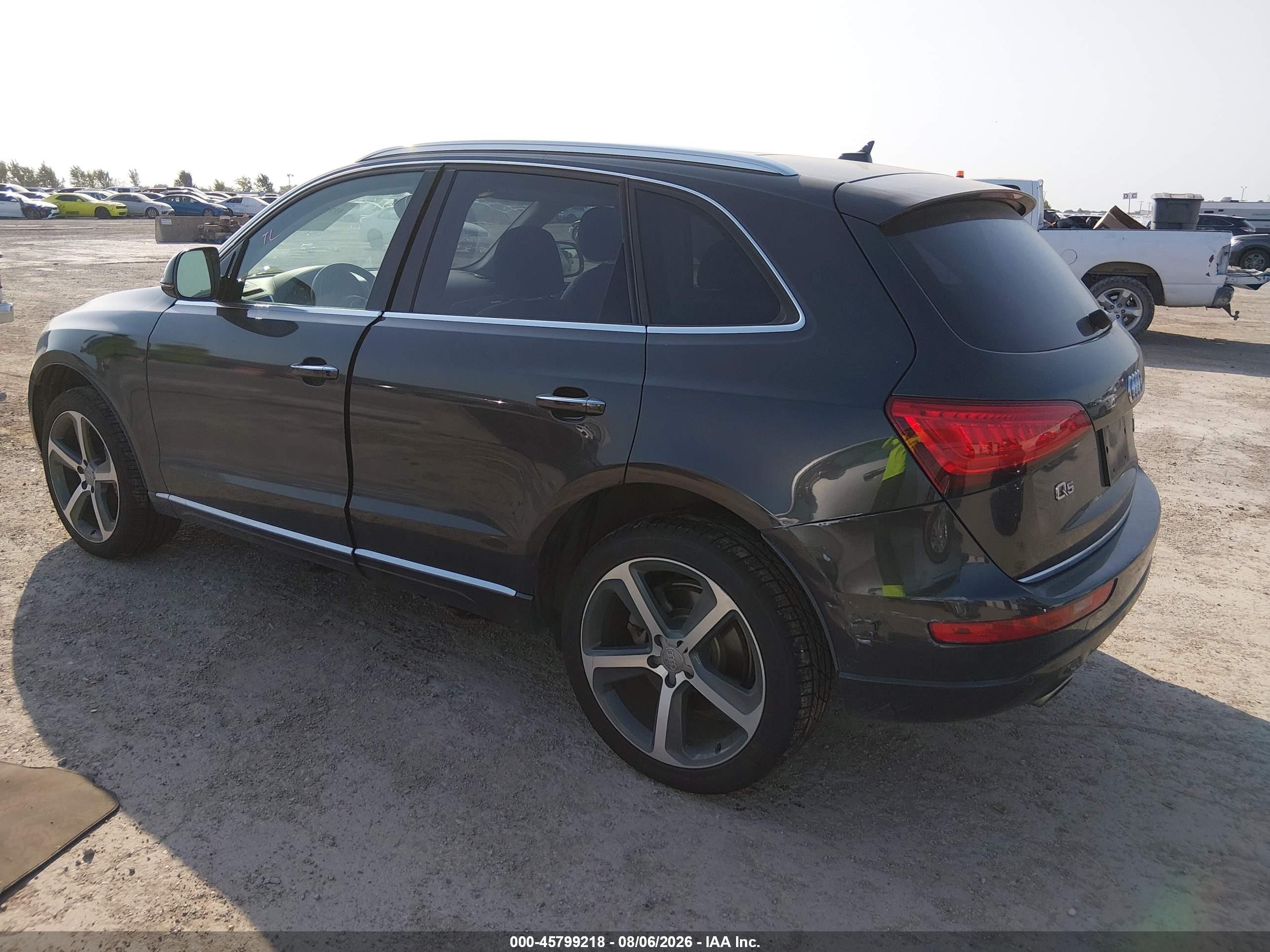 2015 Audi Q5 3.0 Tdi Premium Plus Black vin: WA1CMAFP0FA087231