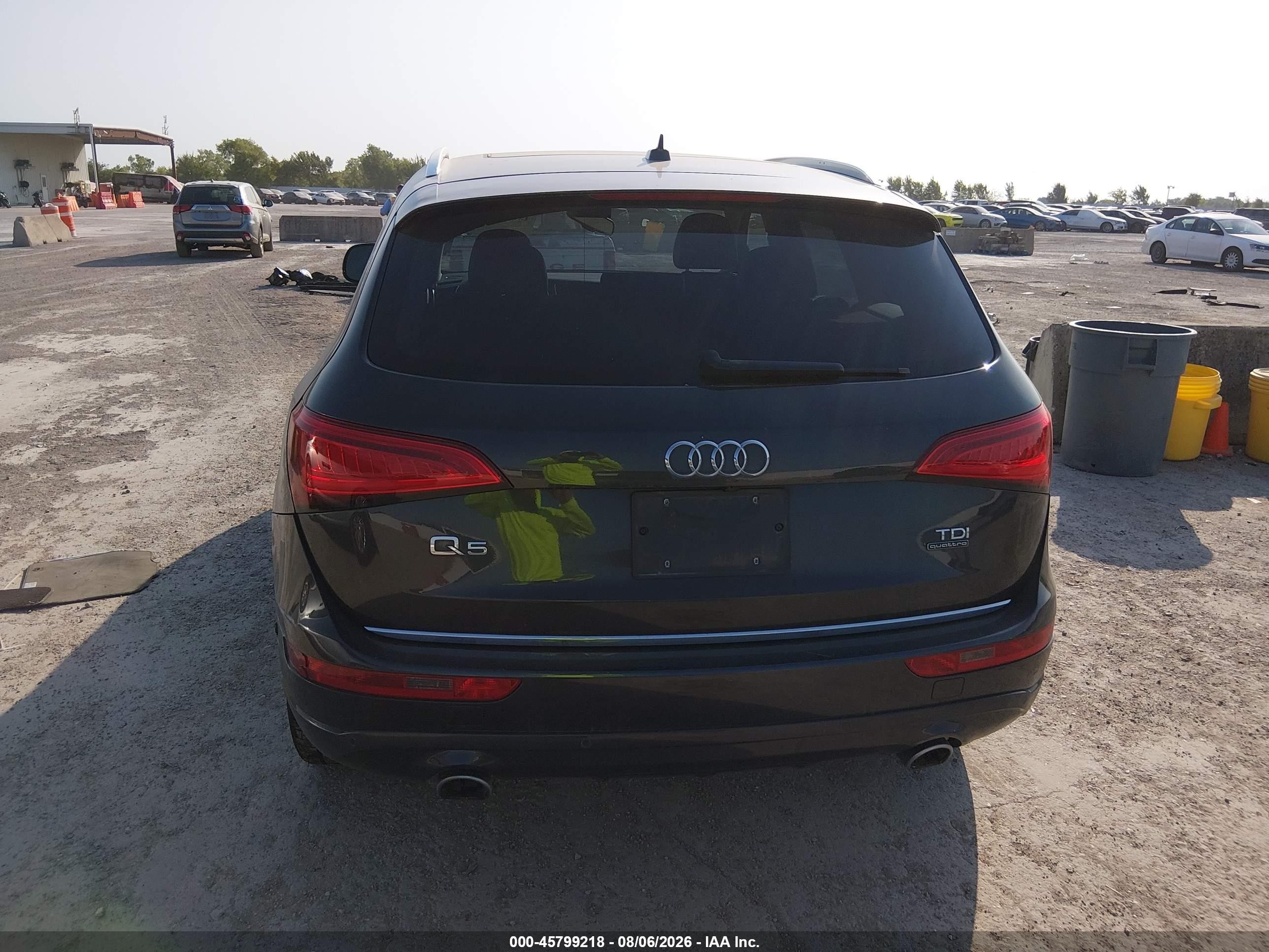 2015 Audi Q5 3.0 Tdi Premium Plus Black vin: WA1CMAFP0FA087231
