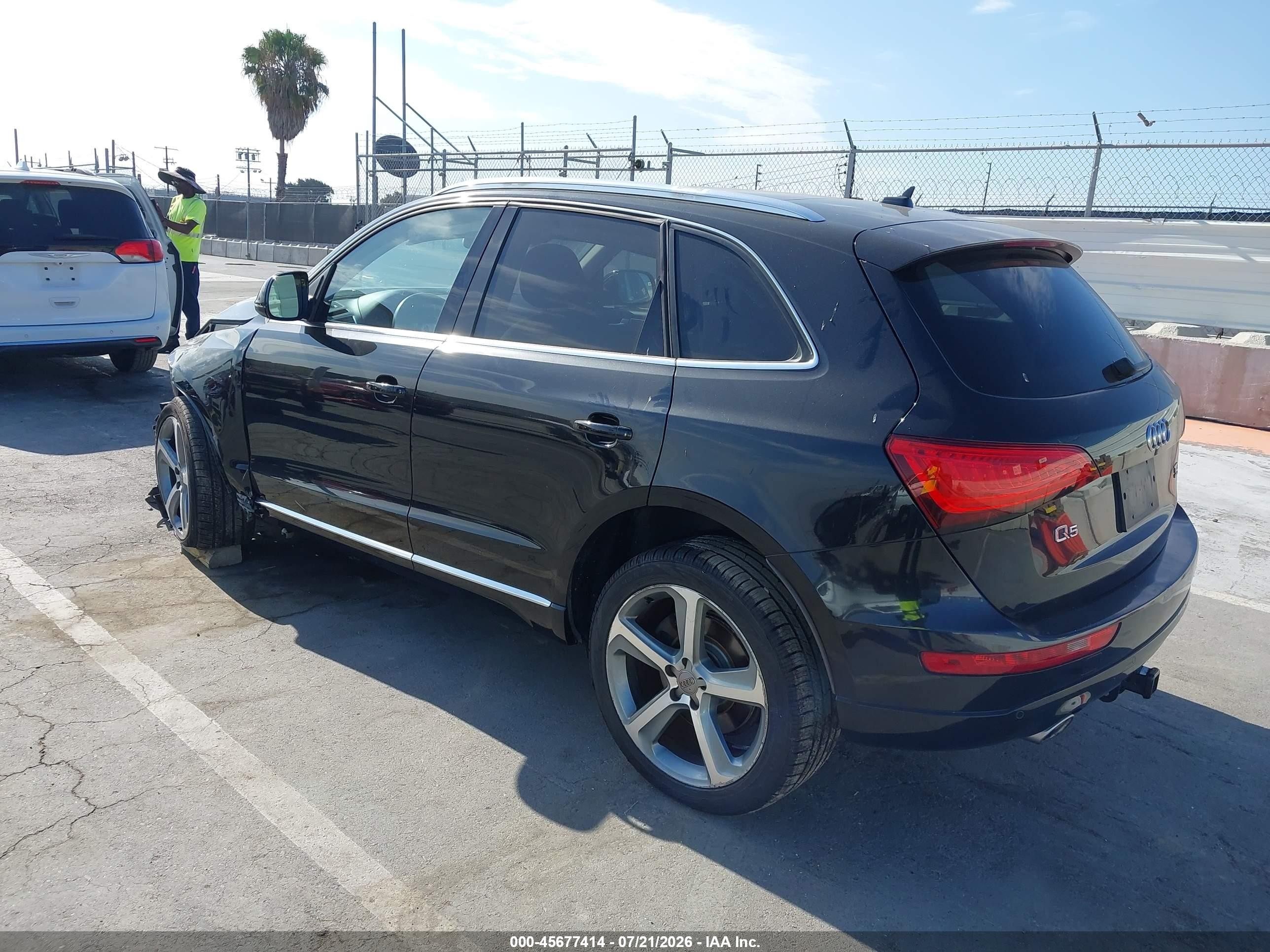 2014 Audi Q5 3.0 Tdi Premium Plus Черный vin: WA1CMAFP1EA032169