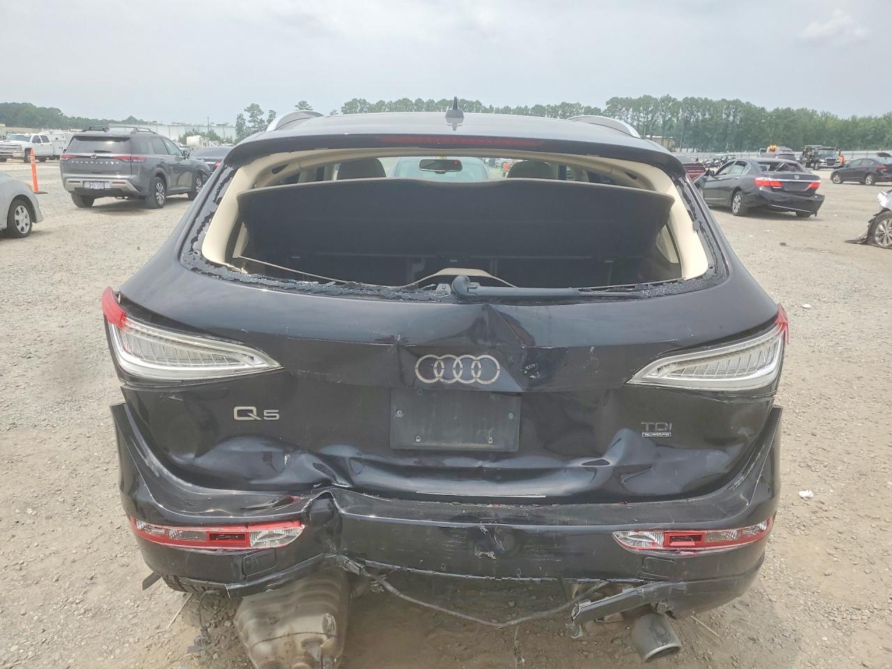 2014 Audi Q5 Tdi Premium Plus Black vin: WA1CMAFP1EA055791