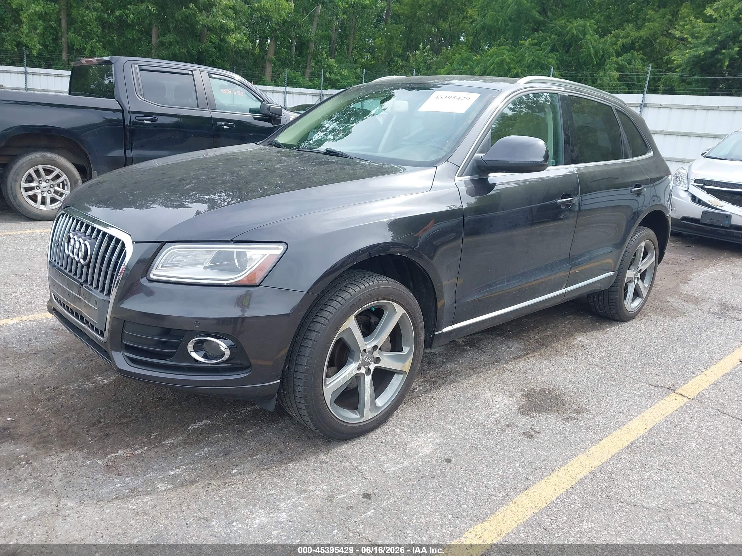 2014 Audi Q5 3.0 Tdi Premium Plus Gray vin: WA1CMAFP2EA105310