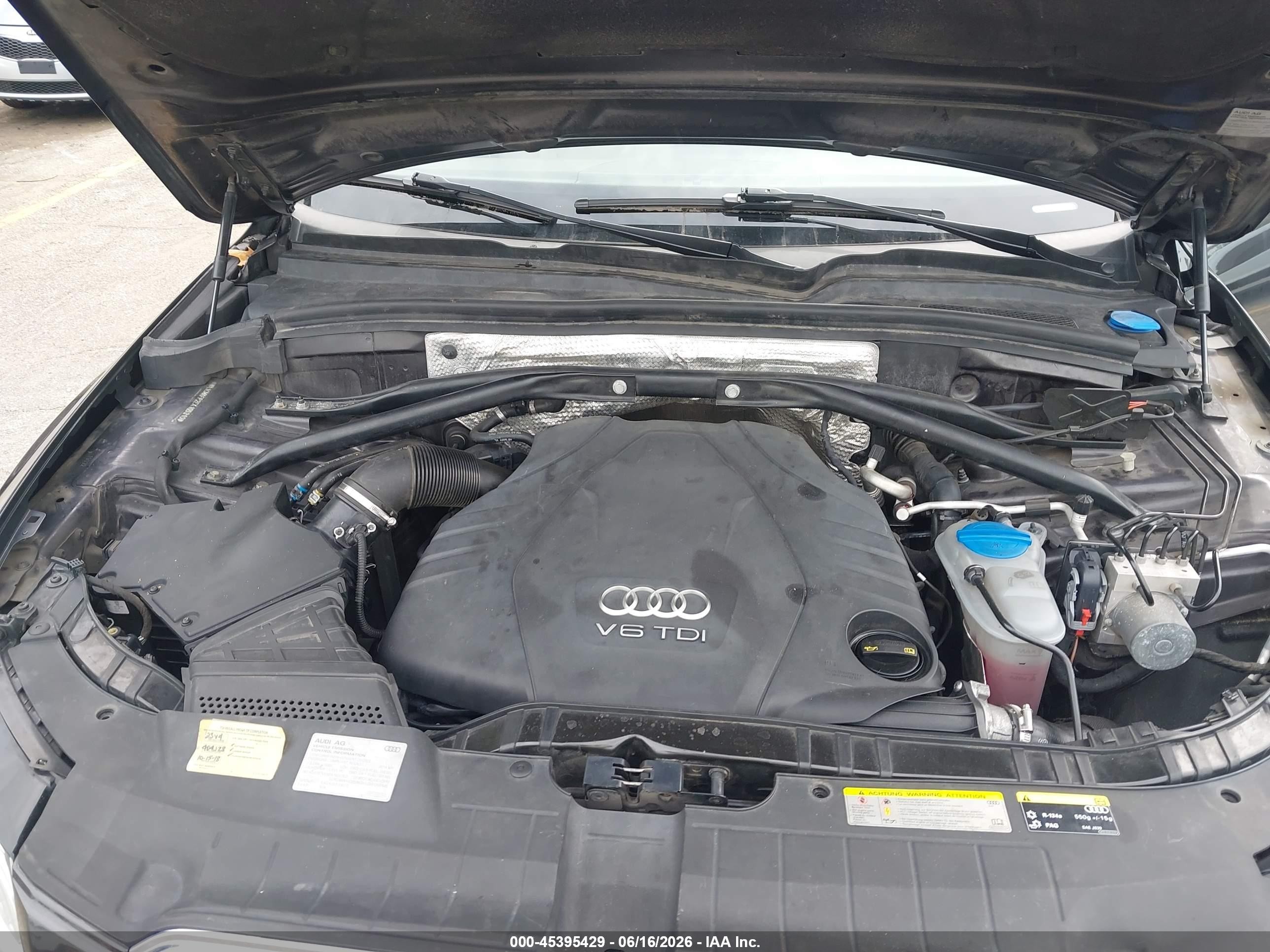 2014 Audi Q5 3.0 Tdi Premium Plus Gray vin: WA1CMAFP2EA105310