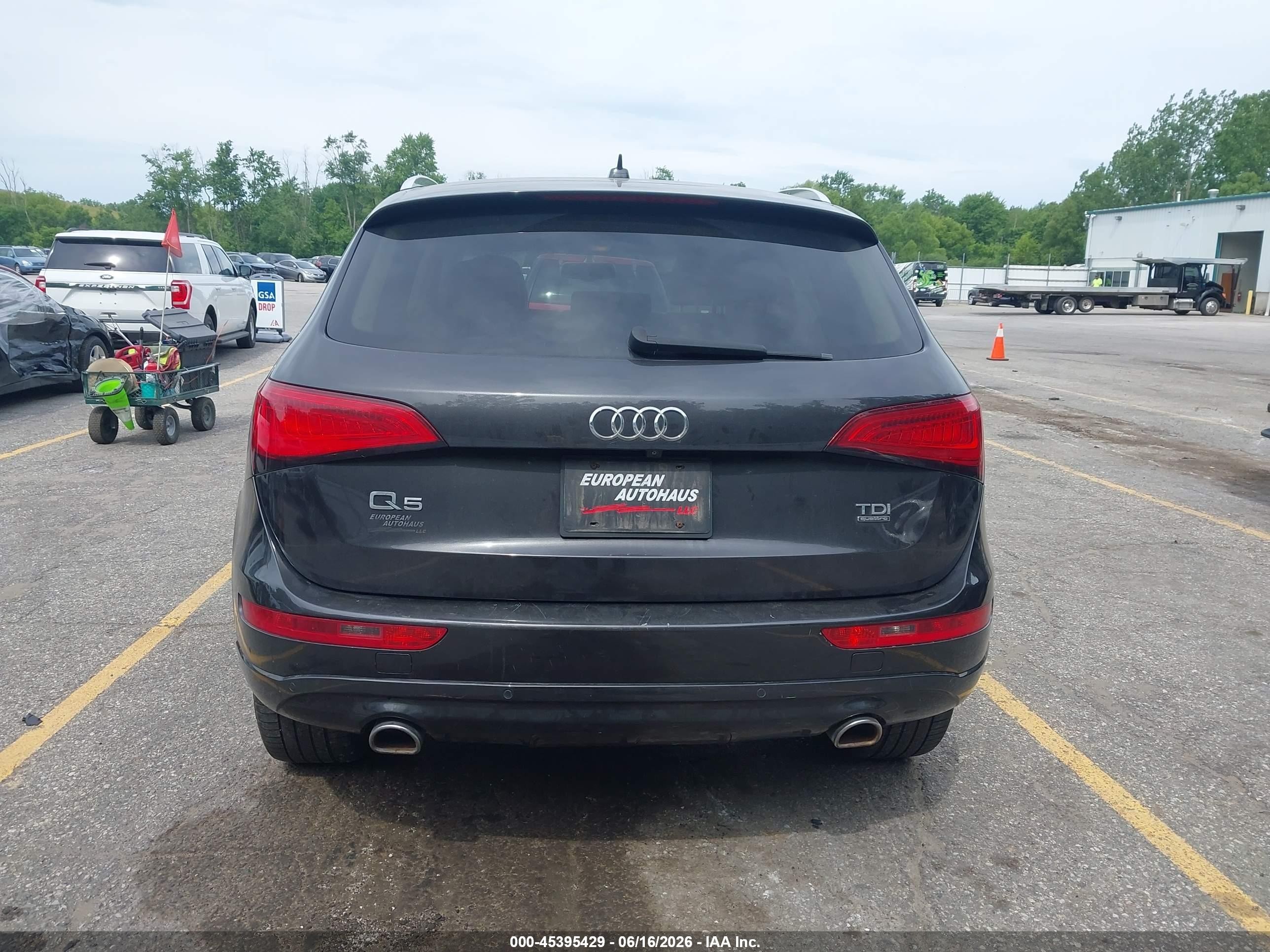 2014 Audi Q5 3.0 Tdi Premium Plus Gray vin: WA1CMAFP2EA105310