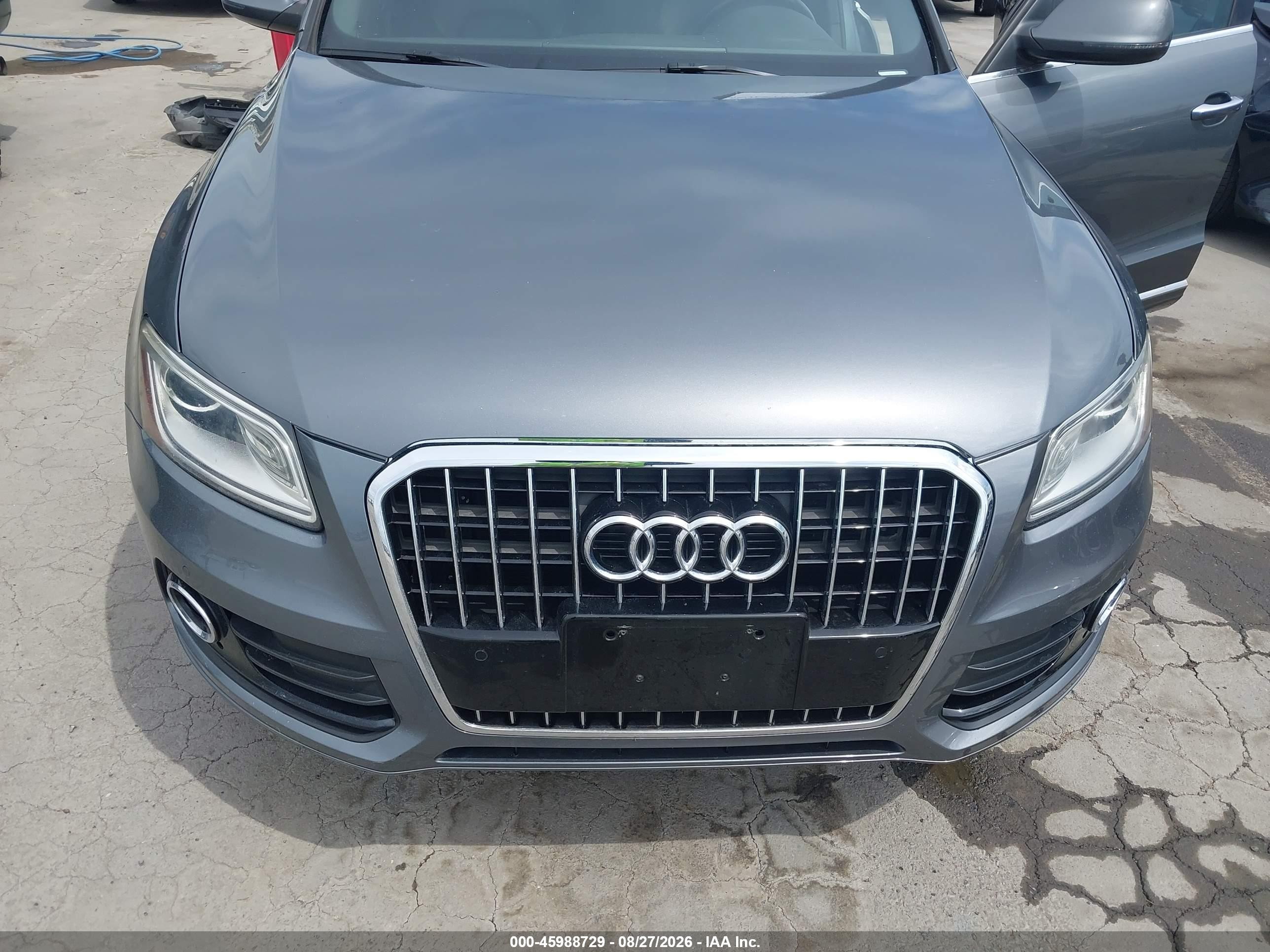 2015 Audi Q5 3.0 Tdi Premium Plus Gray vin: WA1CMAFP2FA058829