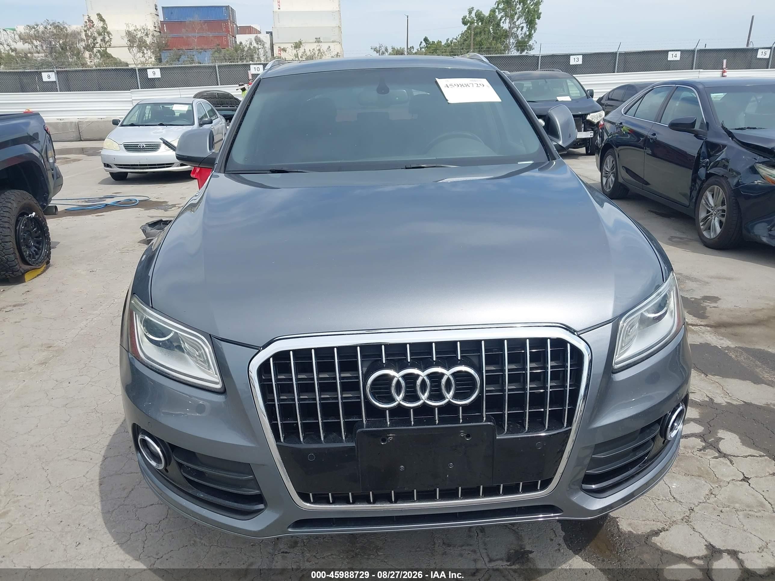 2015 Audi Q5 3.0 Tdi Premium Plus Gray vin: WA1CMAFP2FA058829