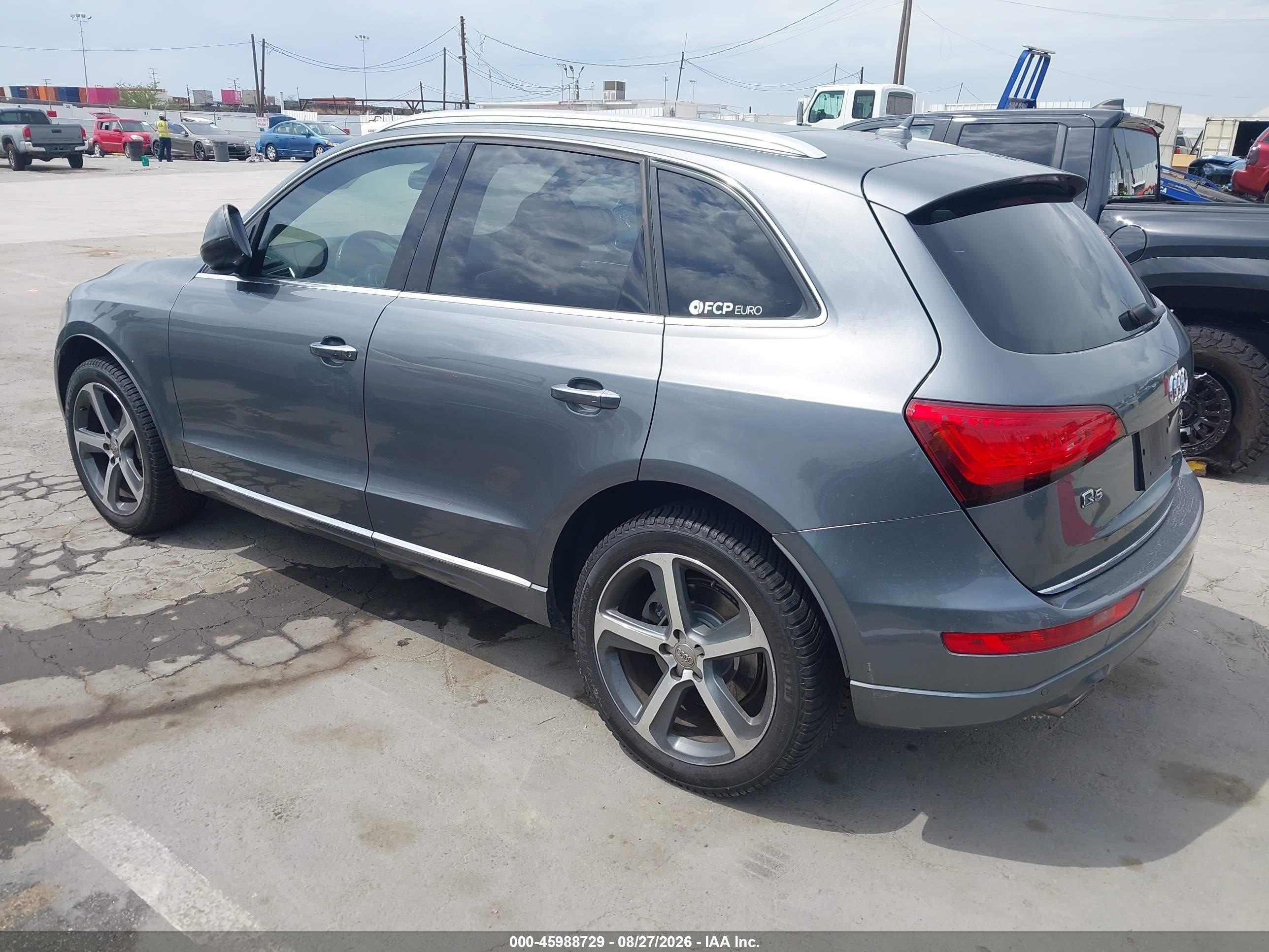 2015 Audi Q5 3.0 Tdi Premium Plus Gray vin: WA1CMAFP2FA058829