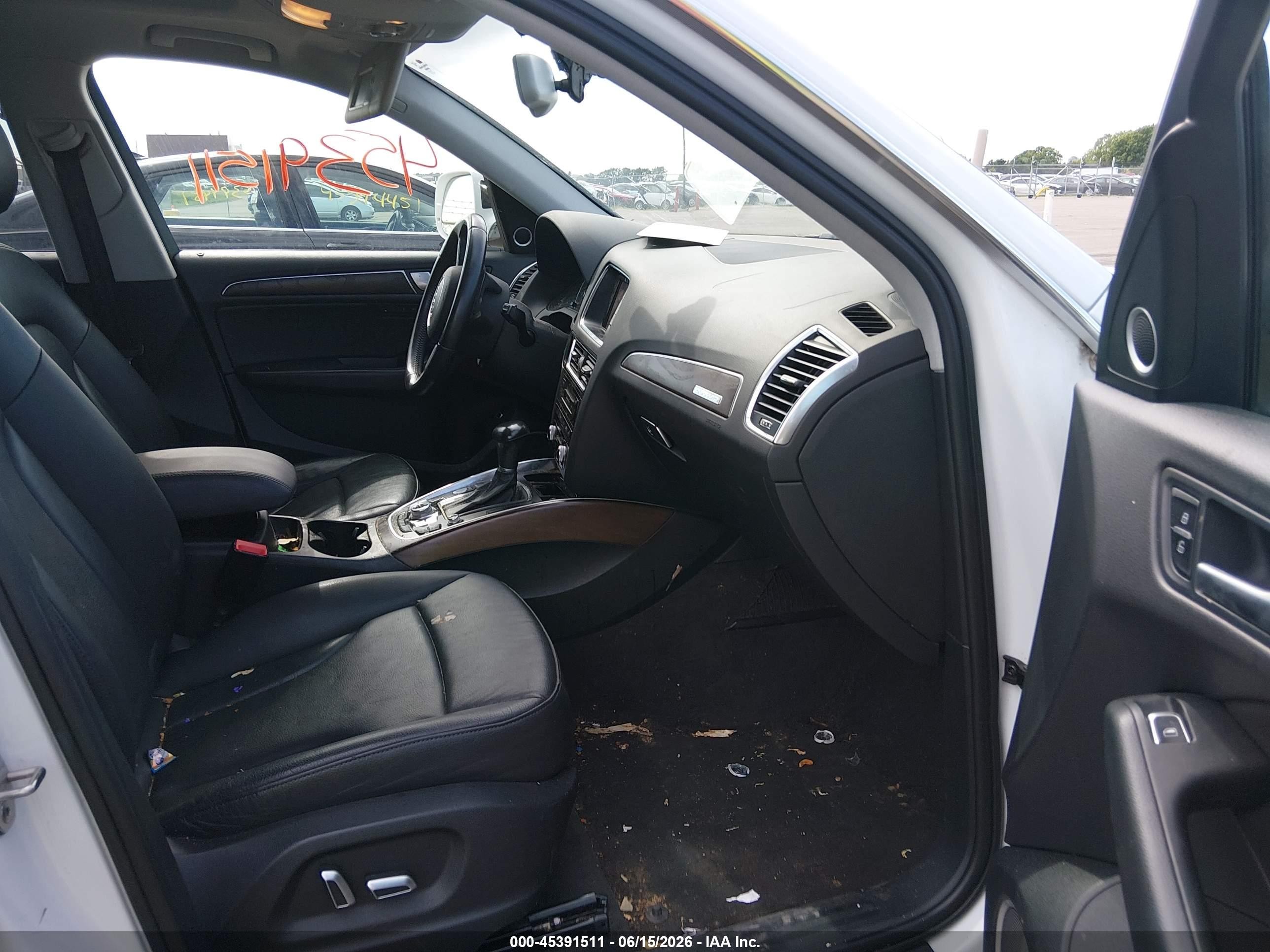 2015 Audi Q5 3.0 Tdi Premium Plus Белый vin: WA1CMAFP2FA082791