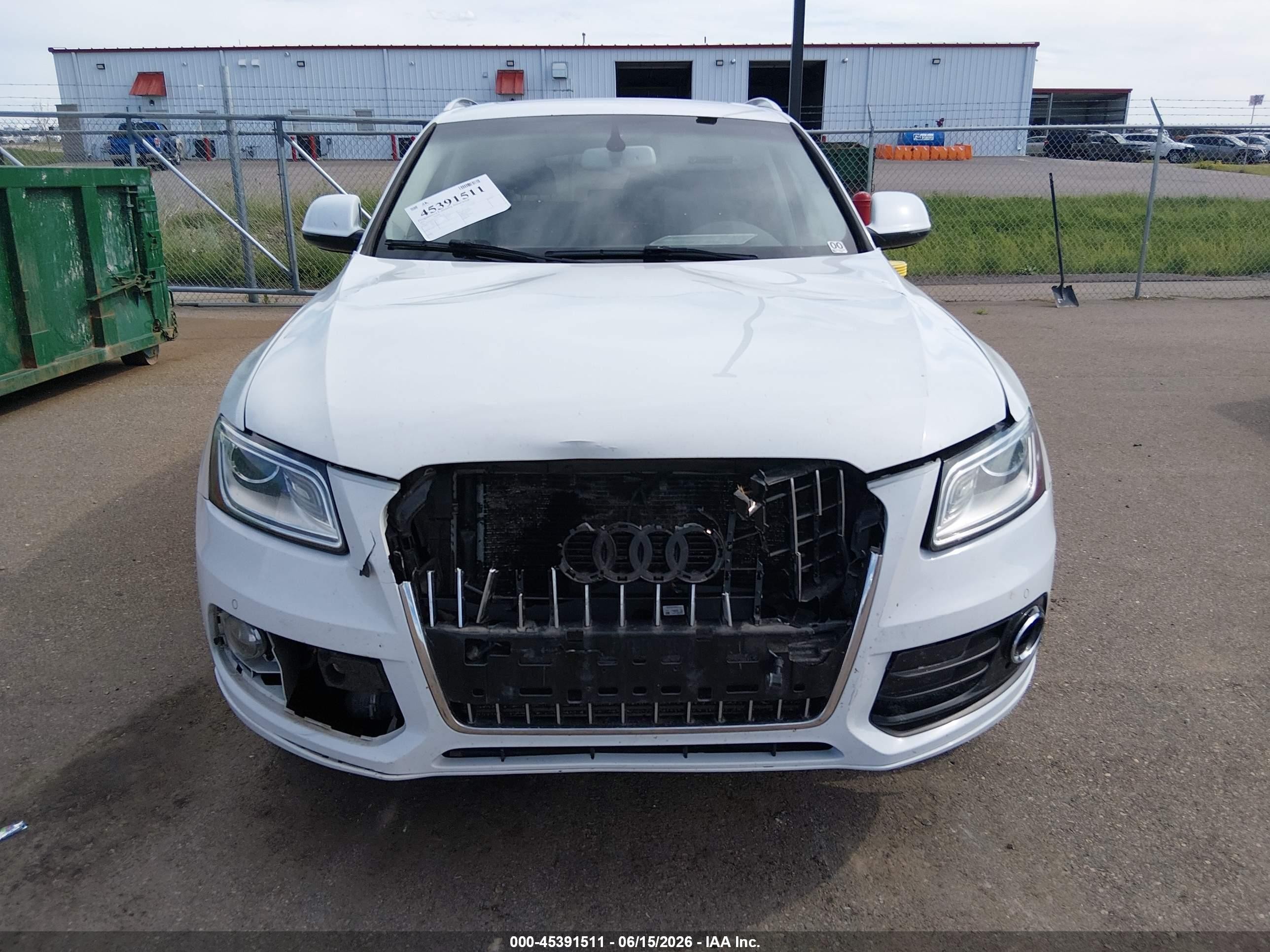 2015 Audi Q5 3.0 Tdi Premium Plus Белый vin: WA1CMAFP2FA082791