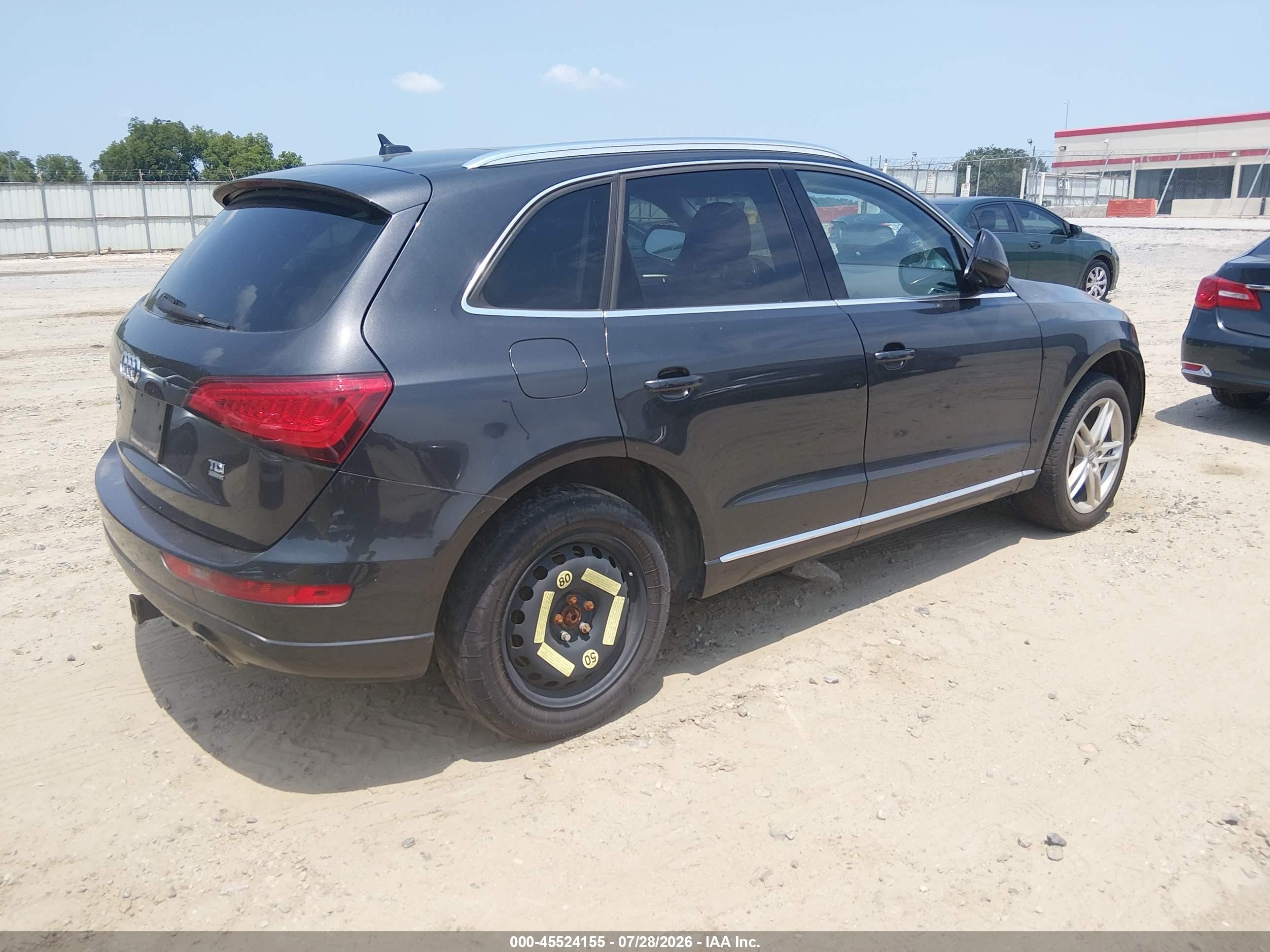 2014 Audi Q5 3.0 Tdi Premium Plus Gray vin: WA1CMAFP3EA010593