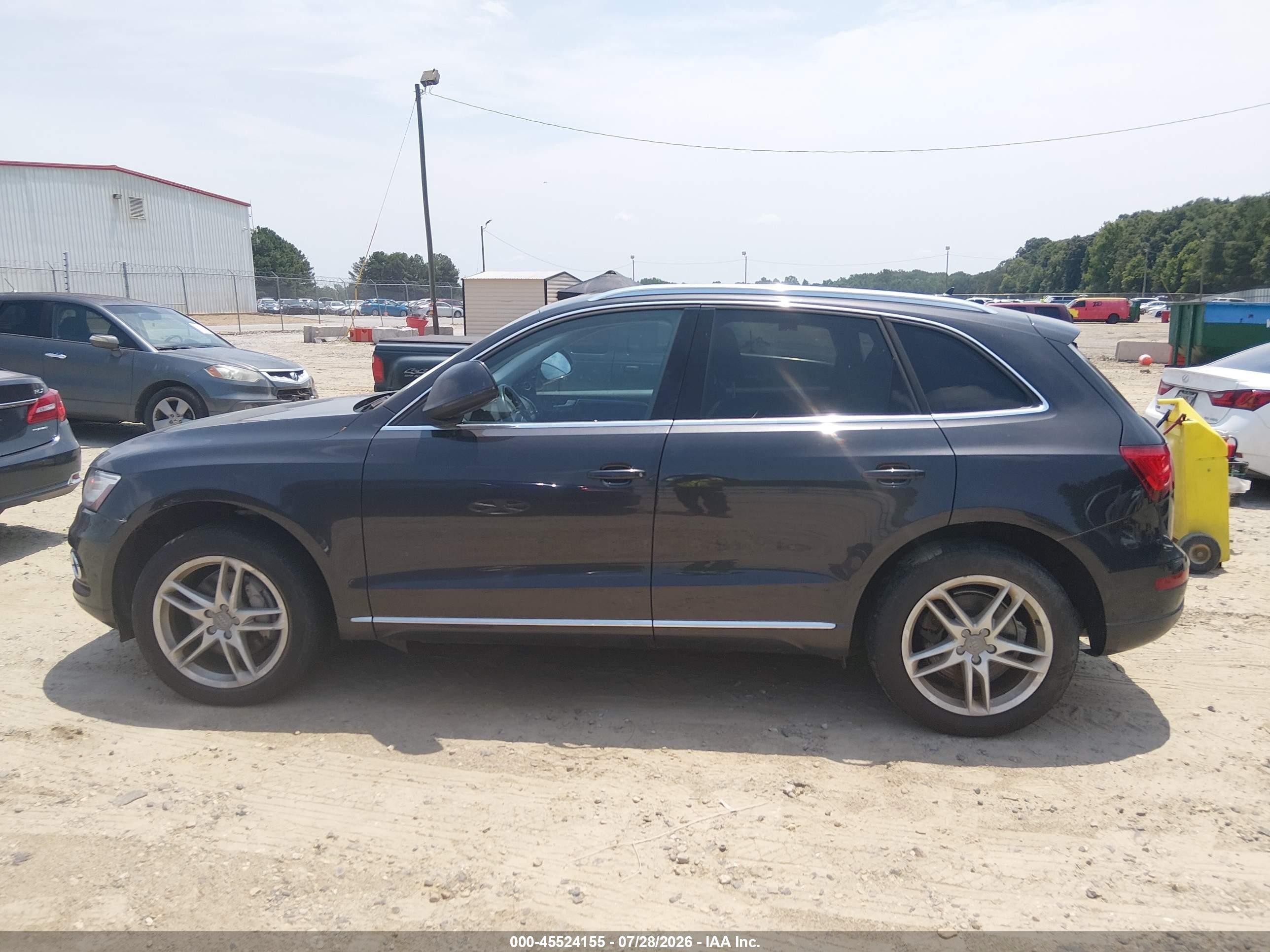 2014 Audi Q5 3.0 Tdi Premium Plus Gray vin: WA1CMAFP3EA010593